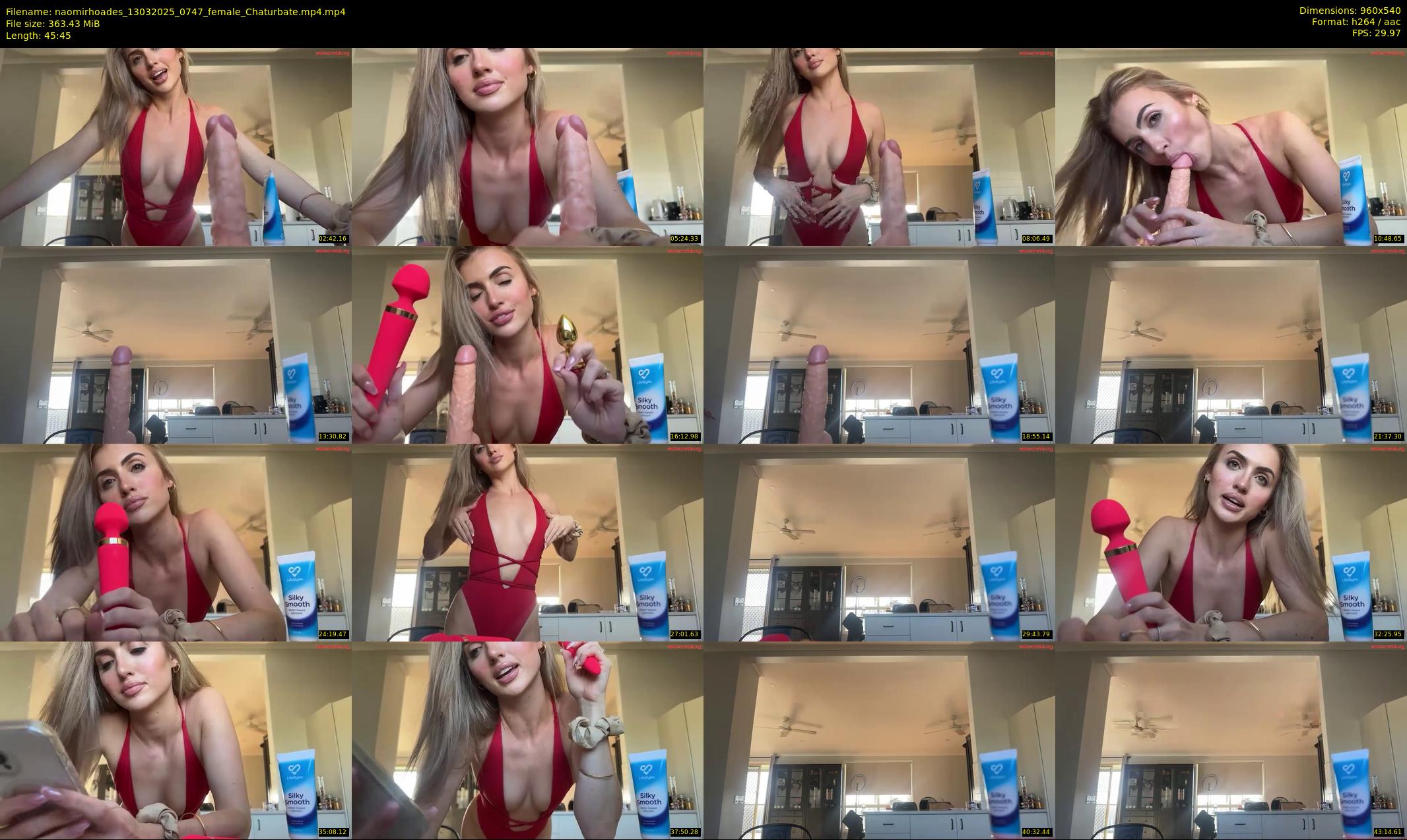 naomirhoades — 46 minute Chaturbate female cam show recording, 480p, Mar 13, 2025
