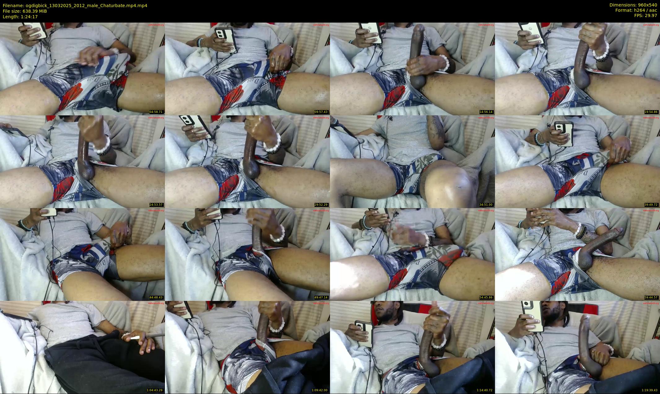 ogdigbick — 85 minute Chaturbate male cam show recording, 480p, Mar 13, 2025