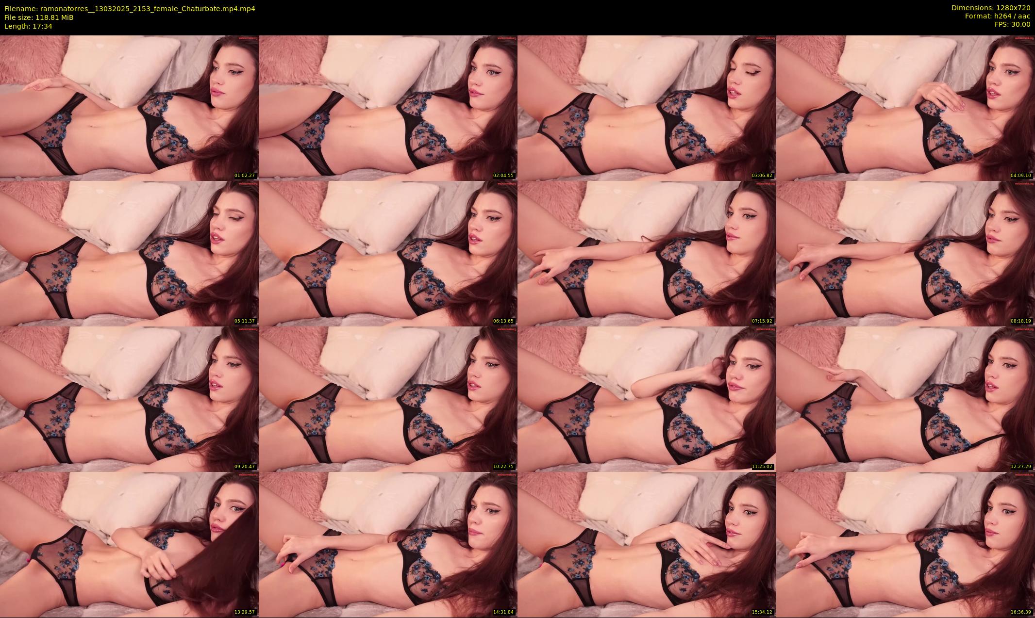 ramonatorres_ — 18 minute Chaturbate female cam show recording, 720p, Mar 13, 2025
