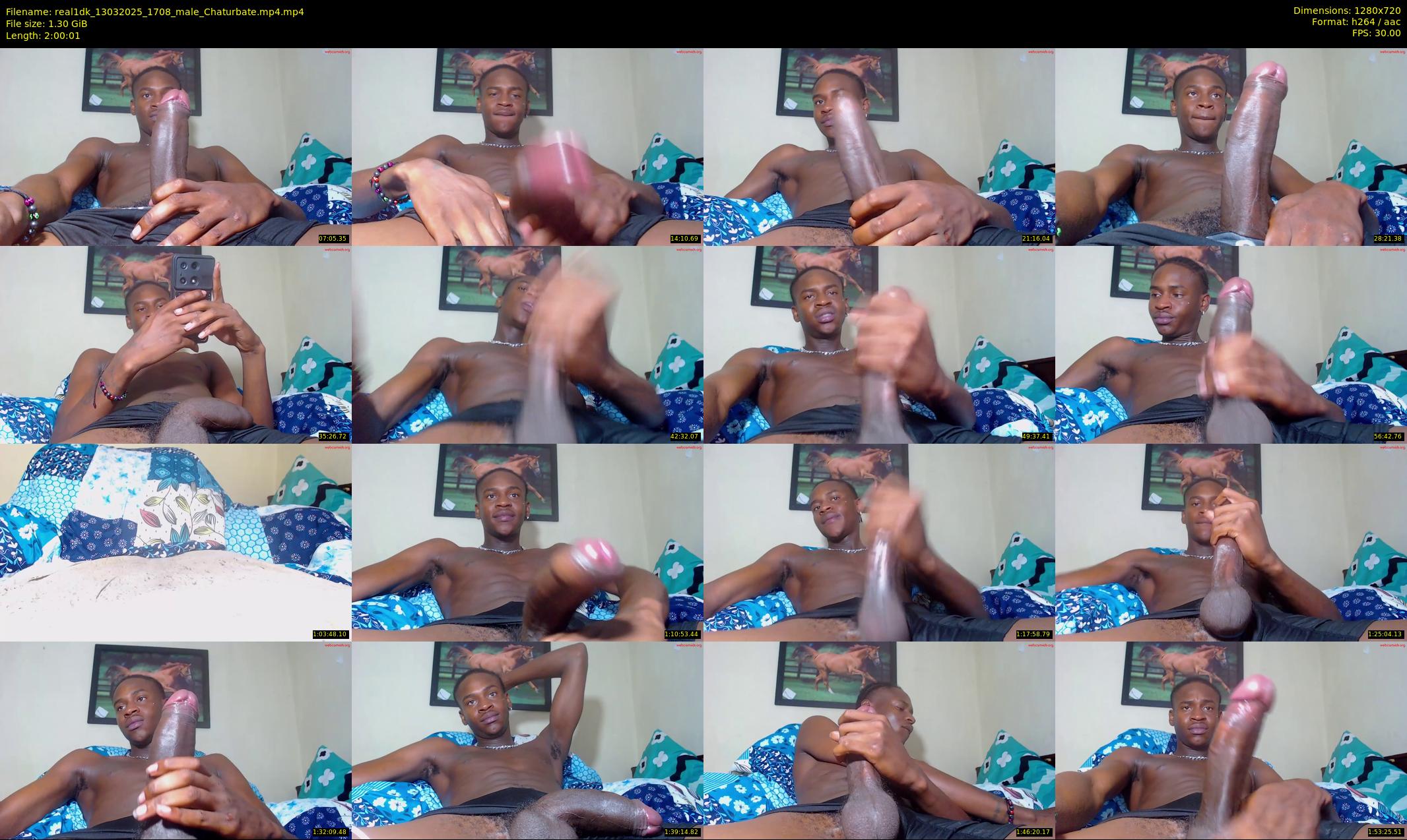 real1dk — 121 minute Chaturbate male cam show recording, 720p, Mar 13, 2025