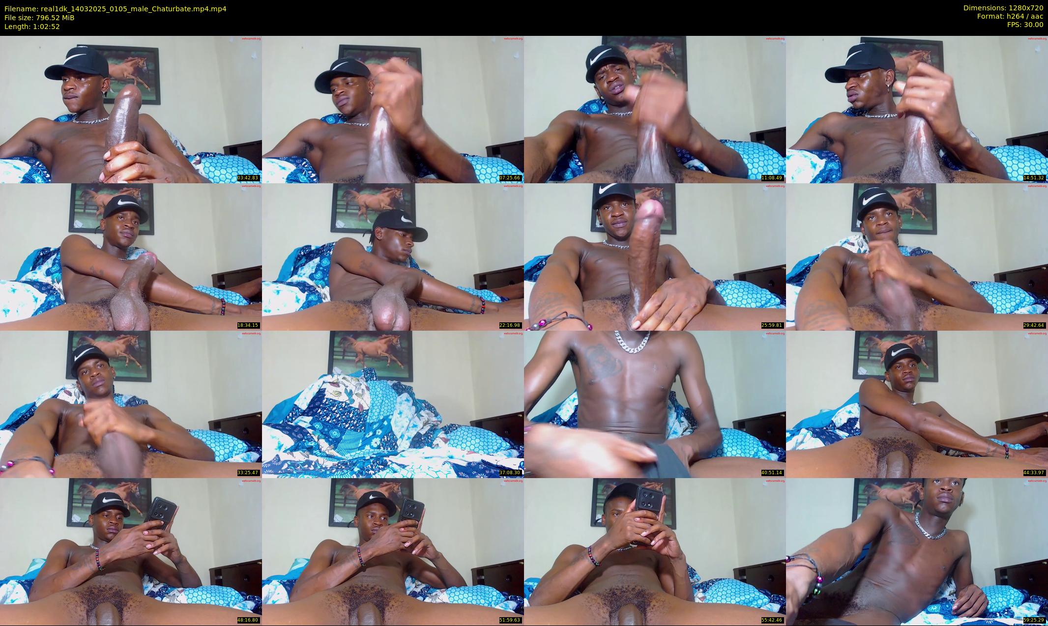 real1dk — 63 minute Chaturbate male cam show recording, 720p, Mar 14, 2025