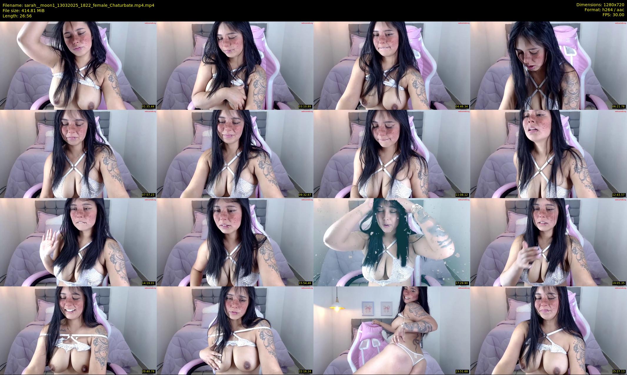 sarah__moon1 — 27 minute Chaturbate female cam show recording, 720p, Mar 13, 2025