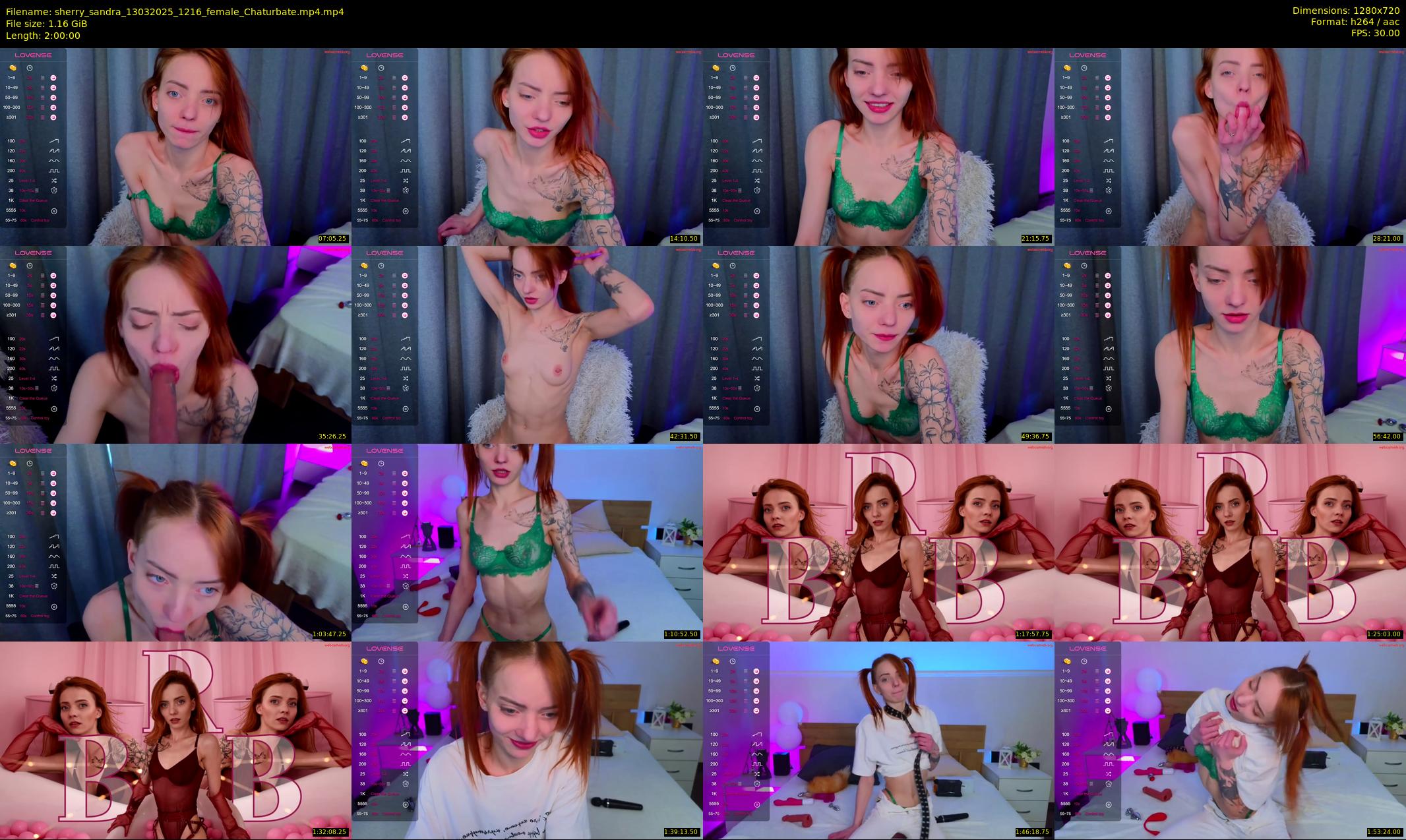 sherry_sandra — 120 minute Chaturbate female cam show recording, 720p, Mar 13, 2025