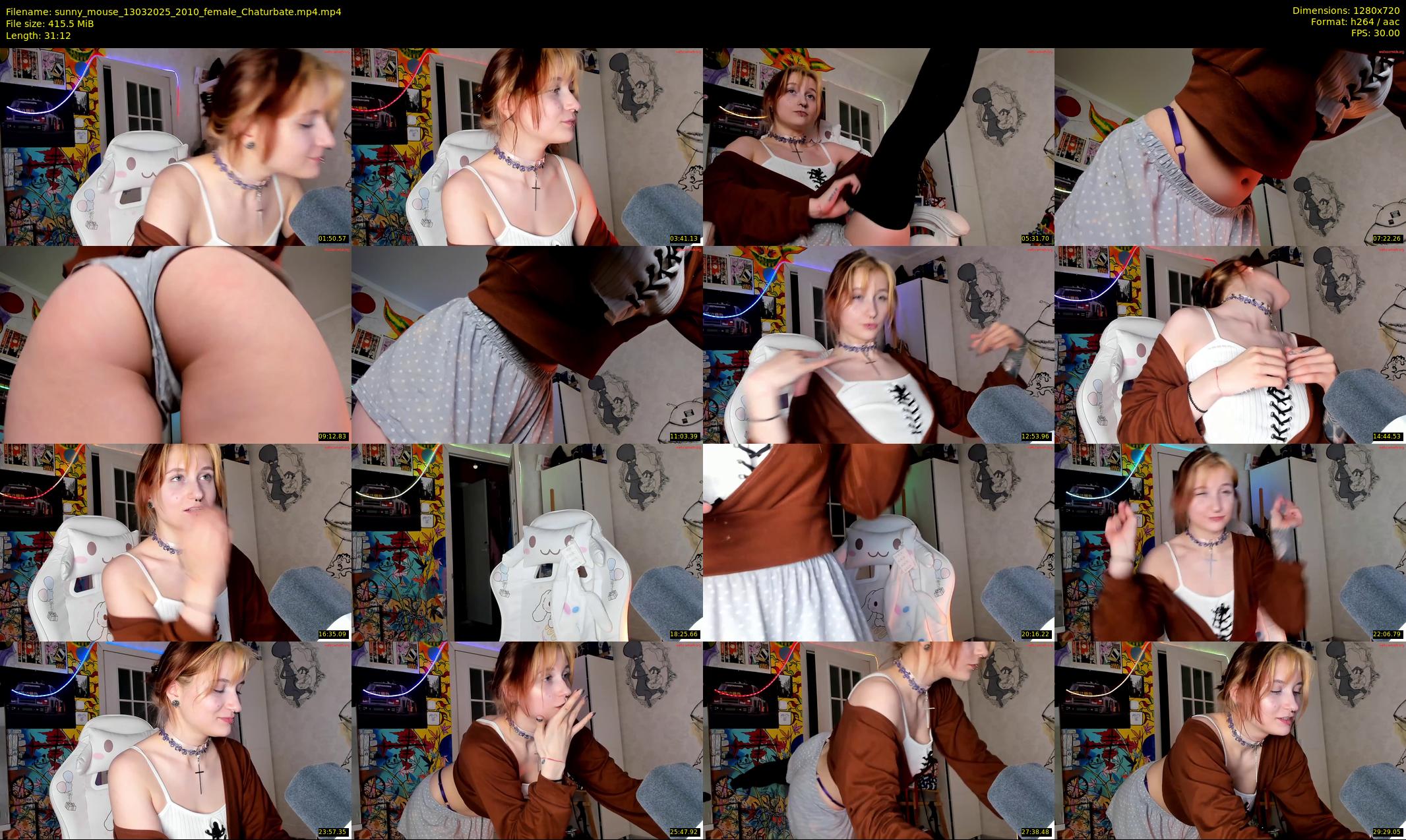 sunny_mouse — 32 minute Chaturbate female cam show recording, 720p, Mar 13, 2025