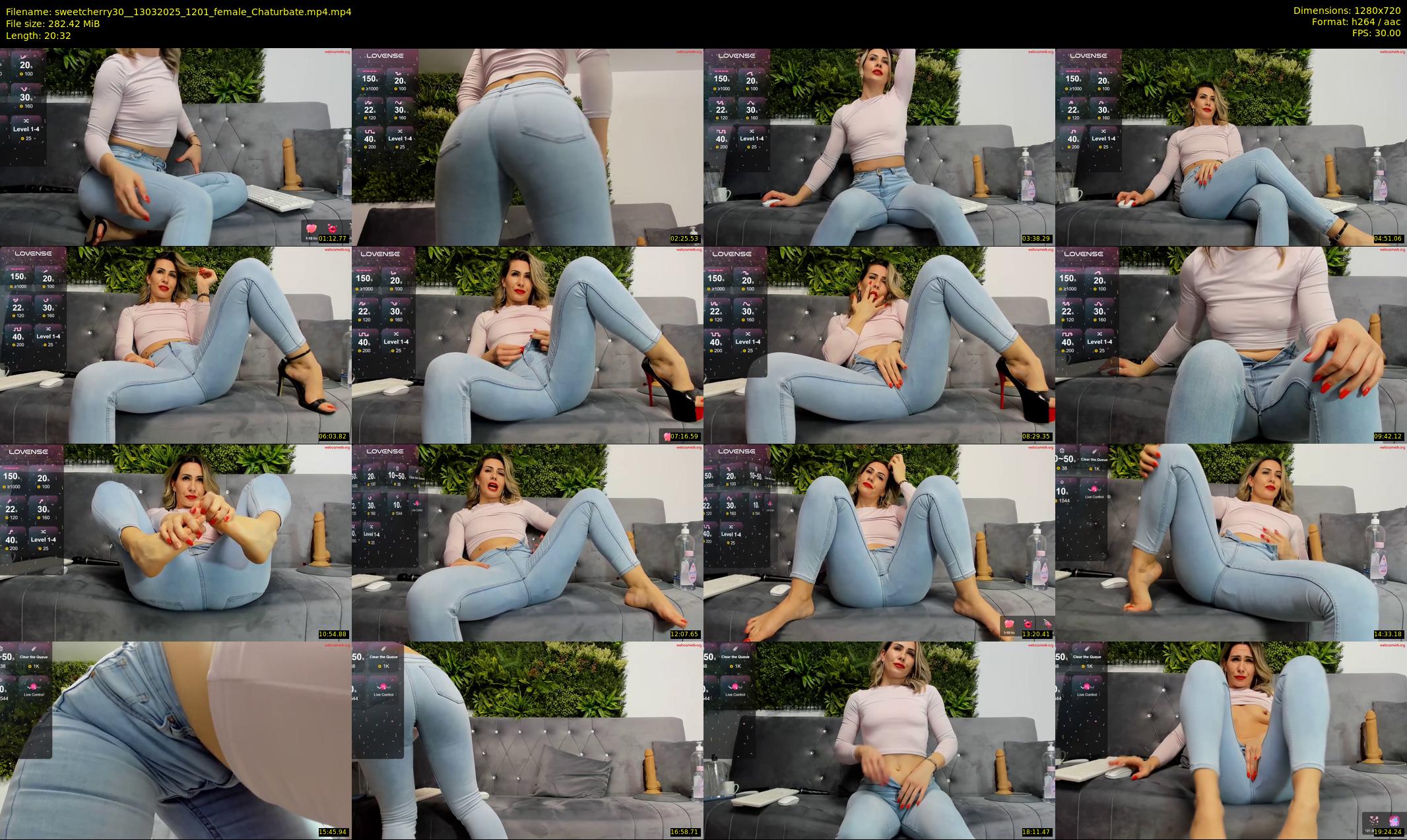 sweetcherry30_ — 21 minute Chaturbate female cam show recording, 720p, Mar 13, 2025