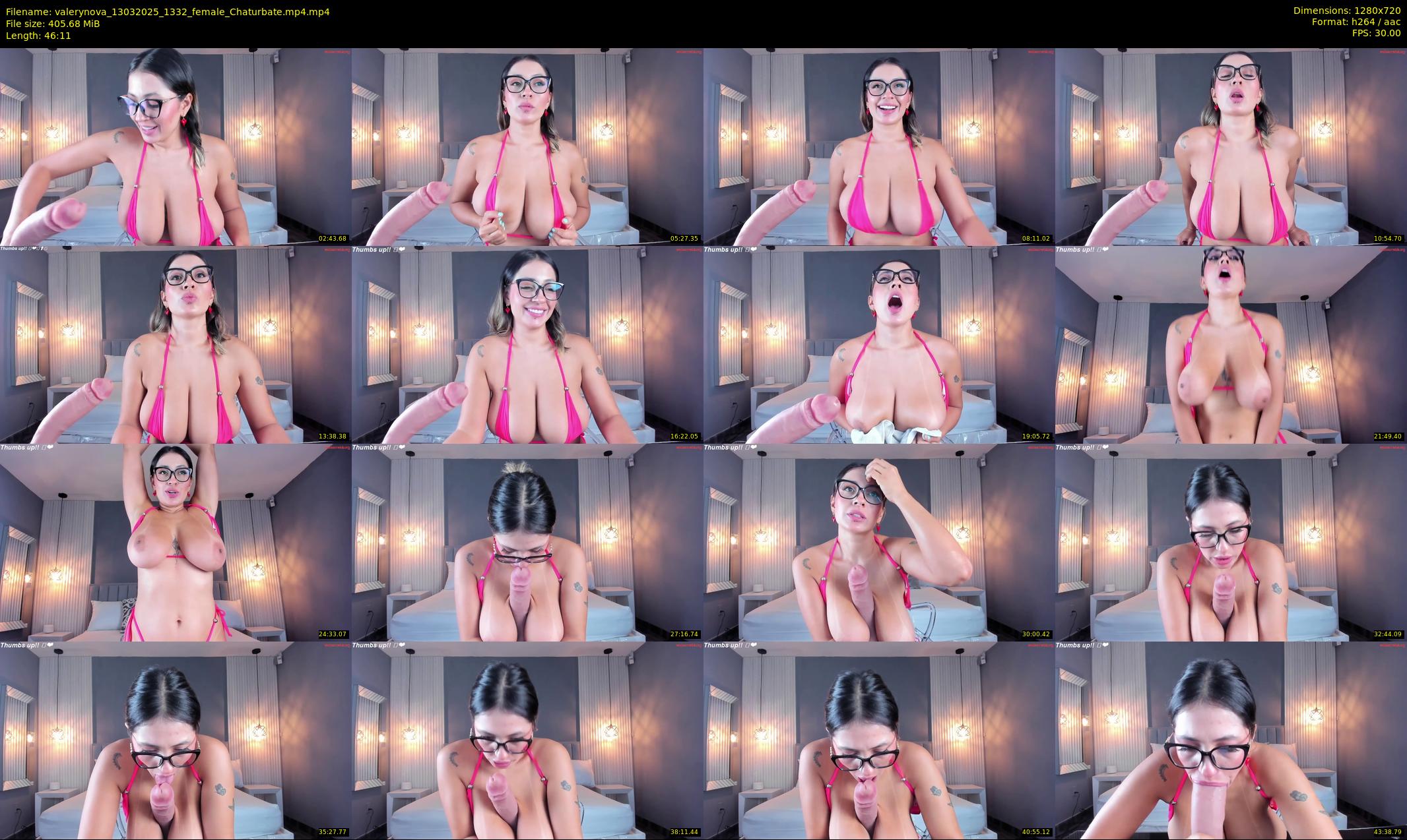 valerynova — 47 minute Chaturbate female cam show recording, 720p, Mar 13, 2025