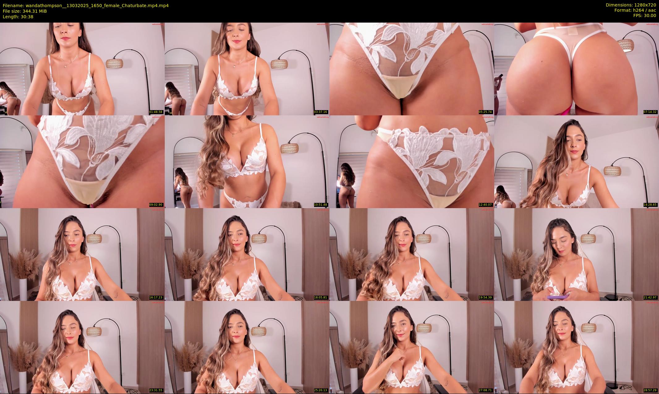 wandathompson_ — 31 minute Chaturbate female cam show recording, 720p, Mar 13, 2025