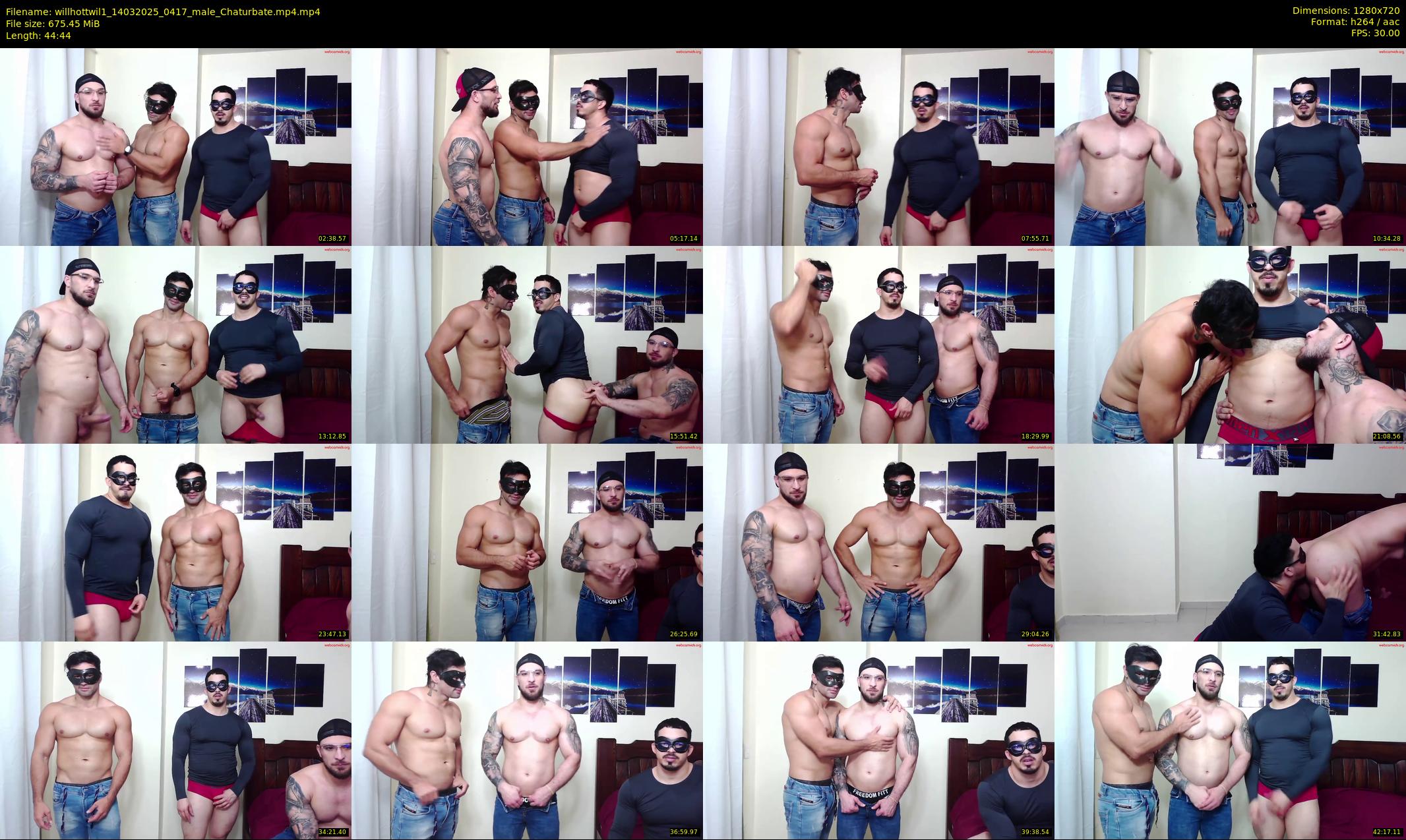 willhottwil1 — 45 minute Chaturbate couple cam show recording, 720p, Mar 14, 2025