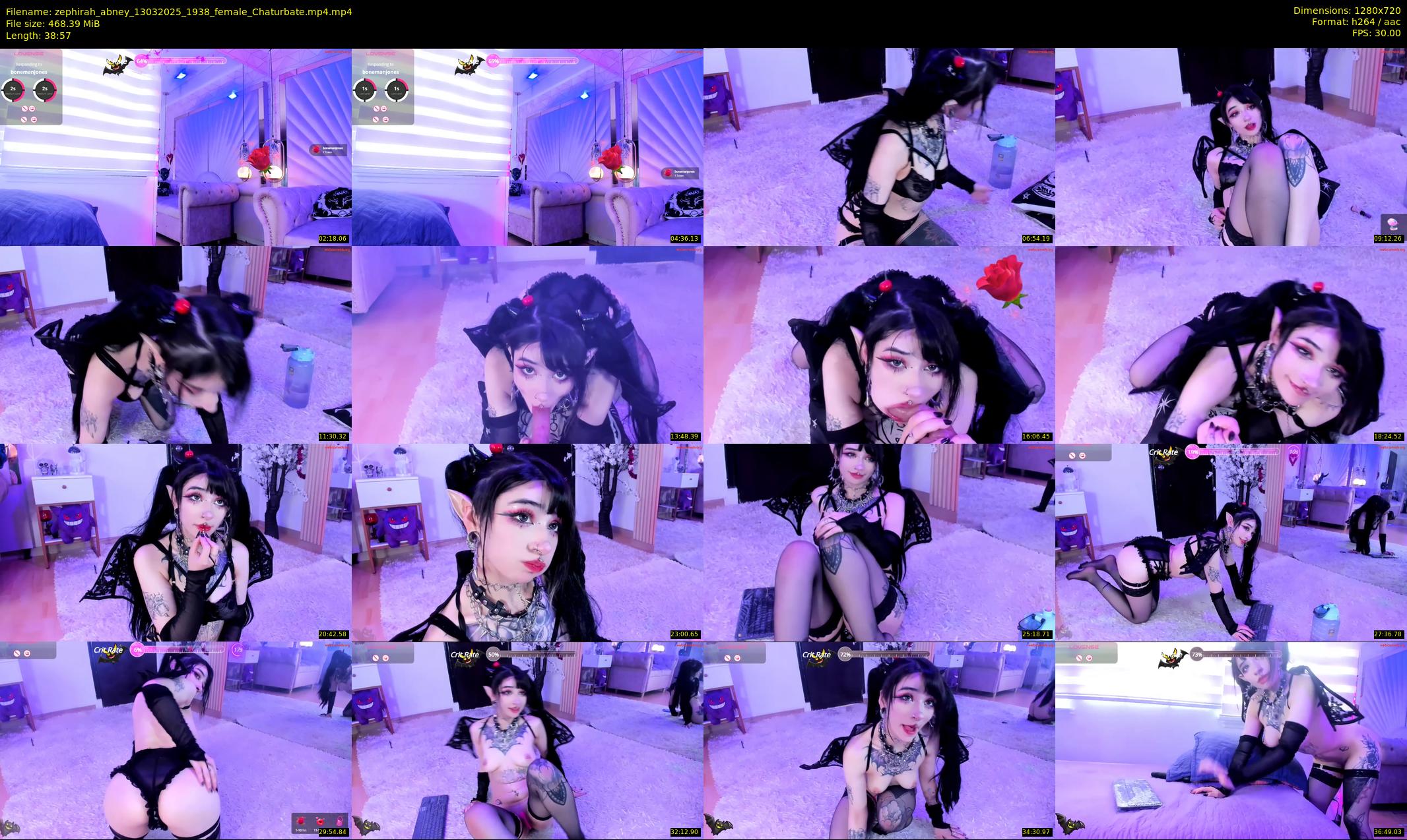 zephirah_abney — 39 minute Chaturbate female cam show recording, 720p, Mar 13, 2025