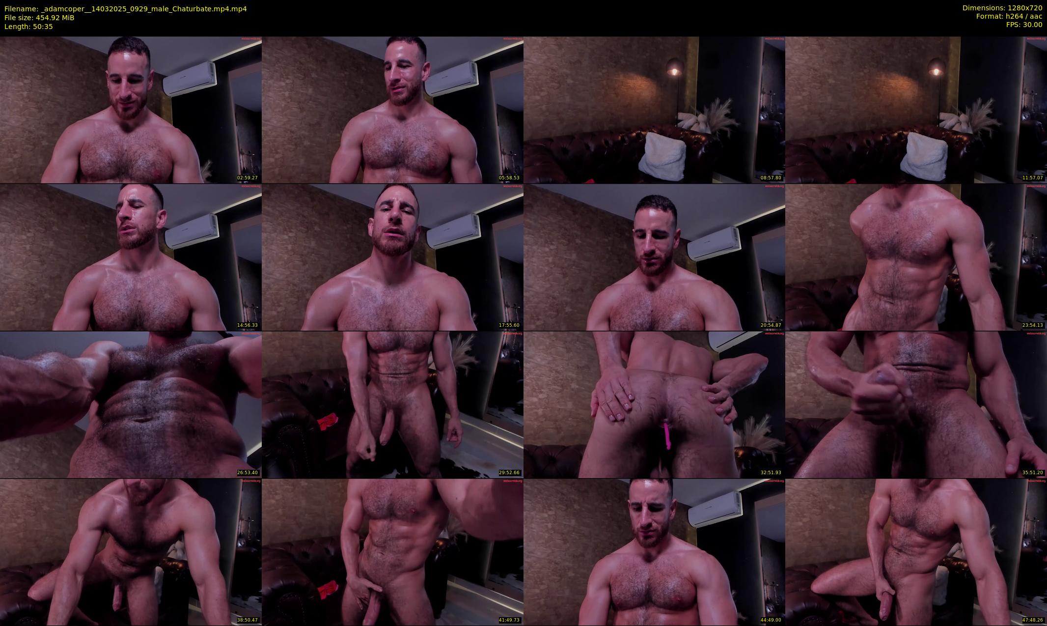 _adamcoper_ — 51 minute Chaturbate male cam show recording, 720p, Mar 14, 2025