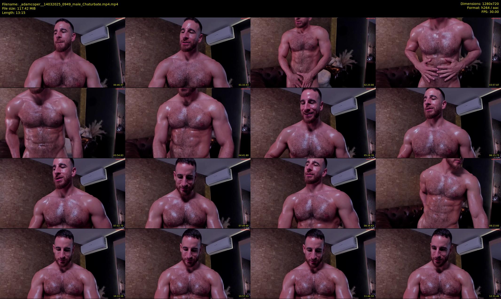 _adamcoper_ — 14 minute Chaturbate male cam show recording, 720p, Mar 14, 2025