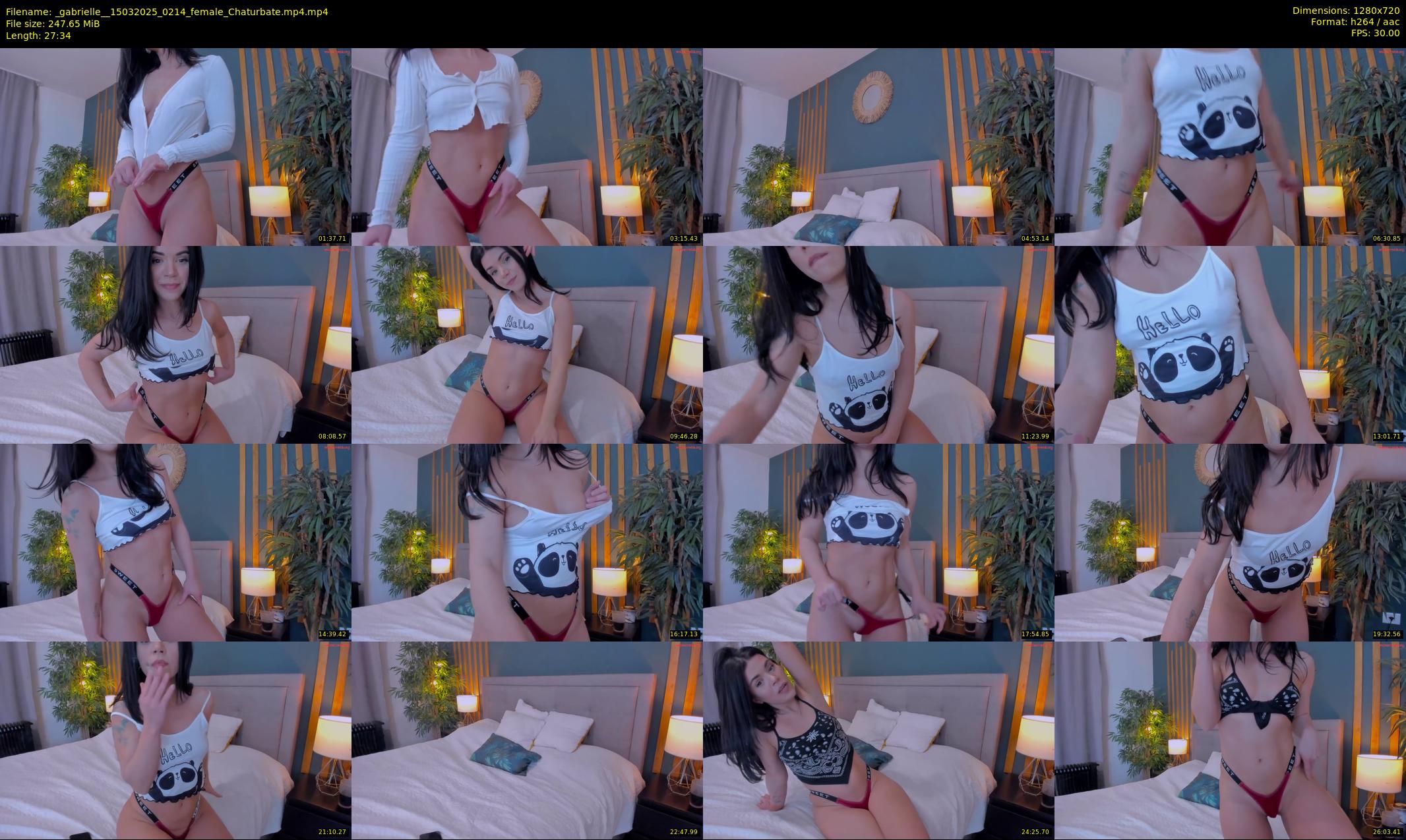 _gabrielle_ — 28 minute Chaturbate female cam show recording, 720p, Mar 15, 2025