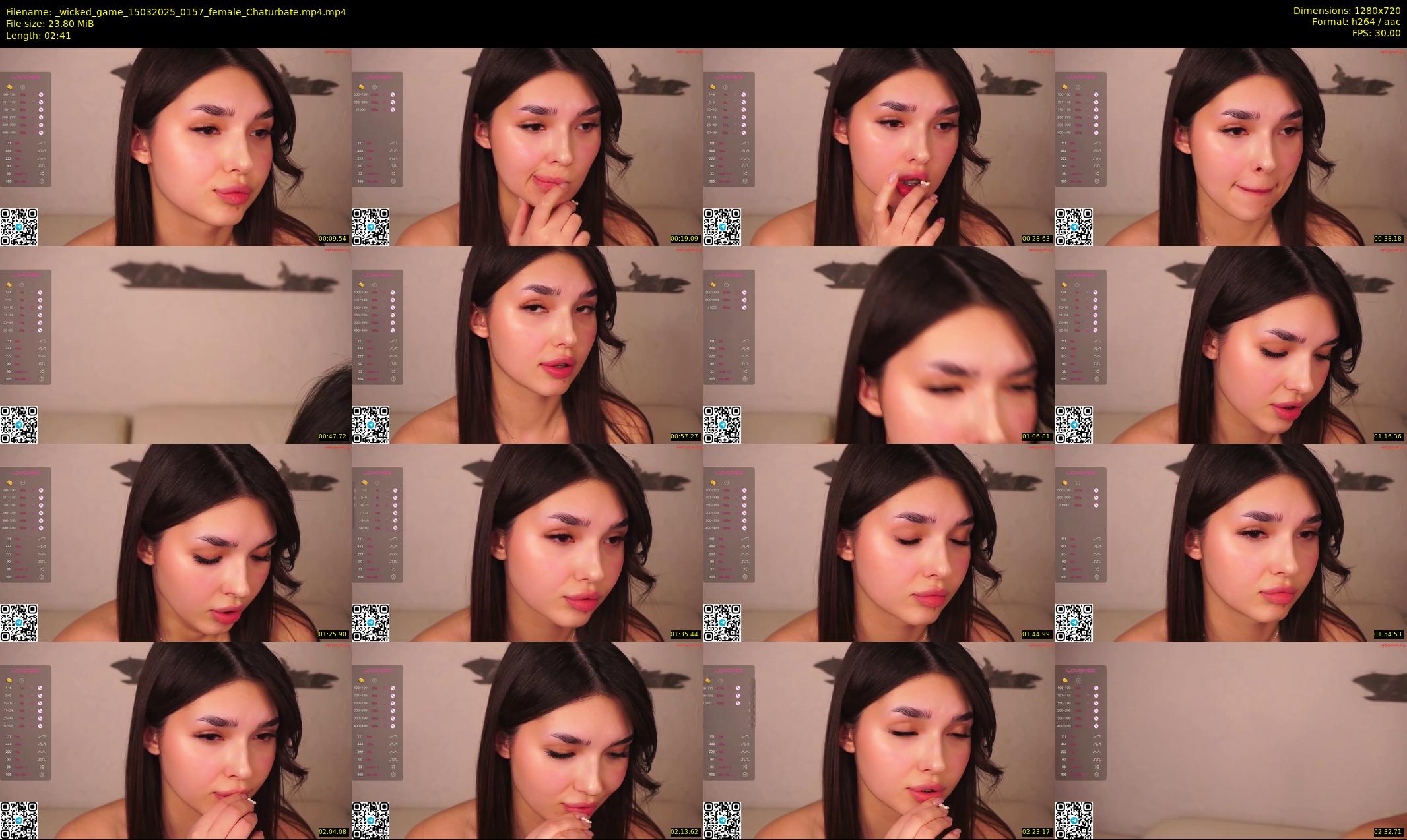 _wicked_game — 3 minute Chaturbate female cam show recording, 720p, Mar 15, 2025