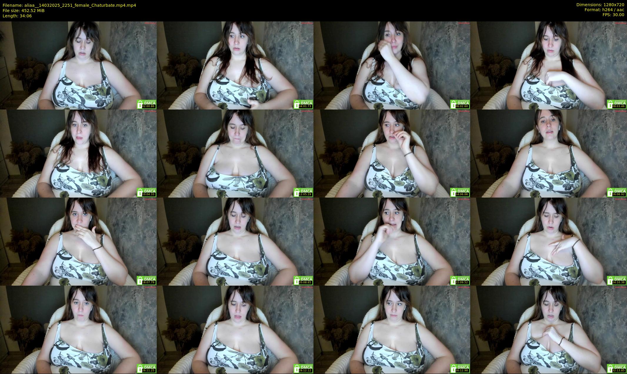aliaa_ — 35 minute Chaturbate female cam show recording, 720p, Mar 14, 2025