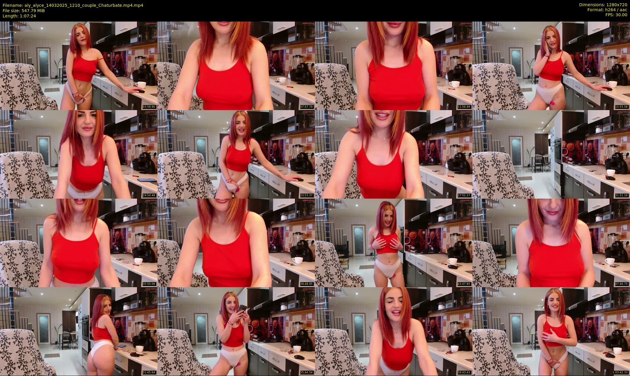aly_alyce — 68 minute Chaturbate female cam show recording, 720p, Mar 14, 2025