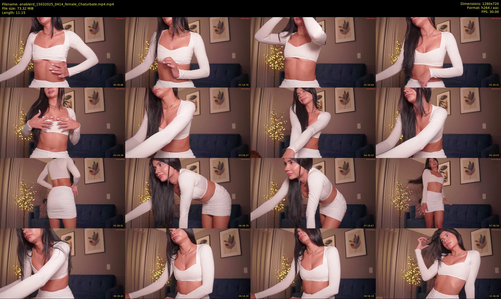 anablerd — 12 minute Chaturbate female cam show recording, 720p, Mar 15, 2025