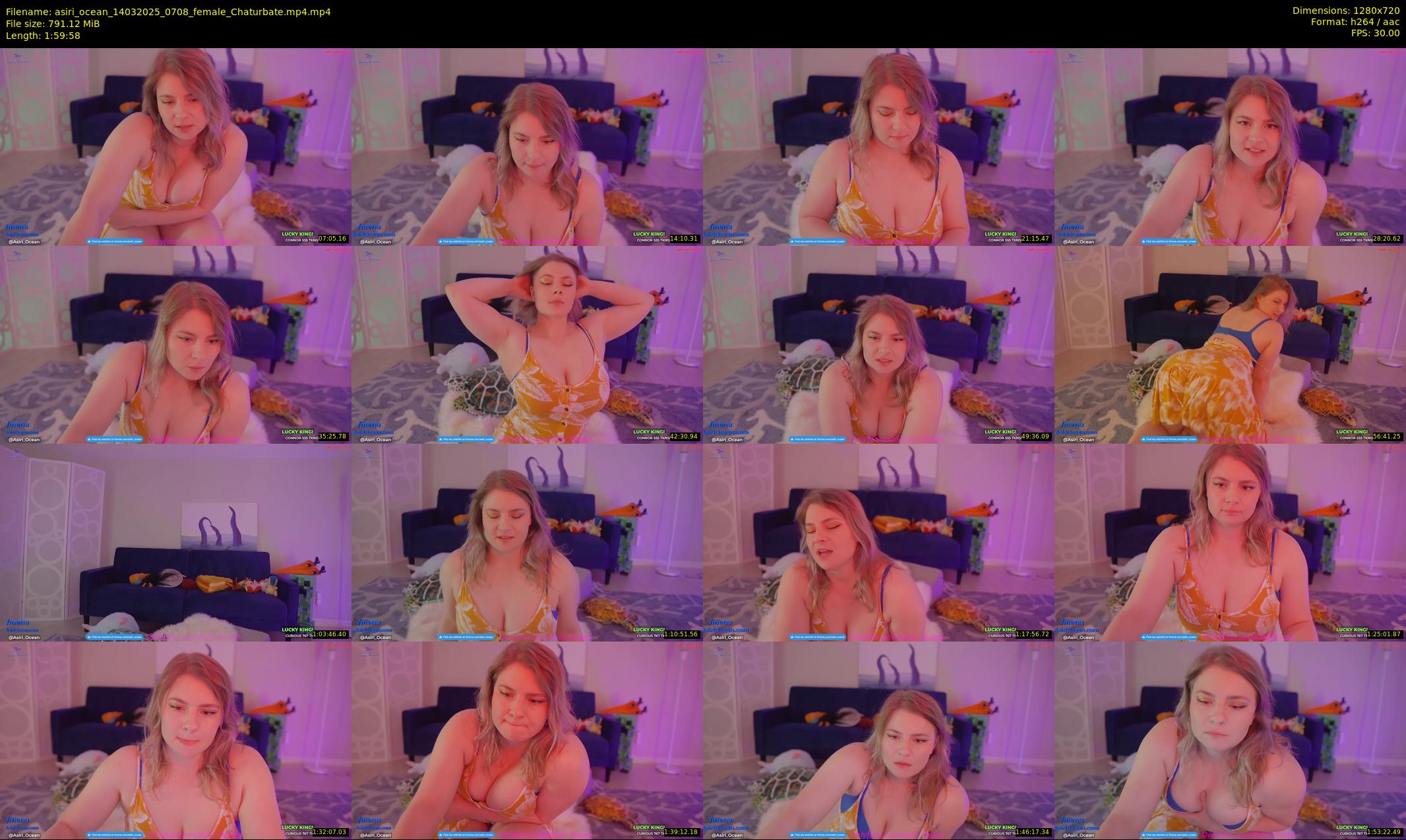 asiri_ocean — 120 minute Chaturbate female cam show recording, 720p, Mar 14, 2025