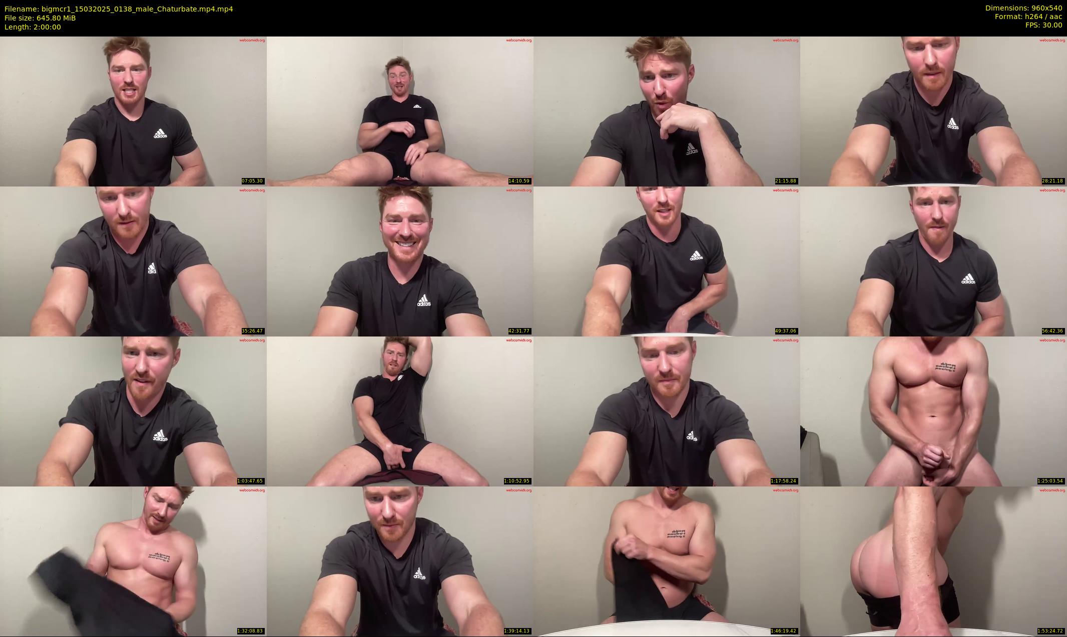 bigmcr1 — 120 minute Chaturbate male cam show recording, 480p, Mar 15, 2025
