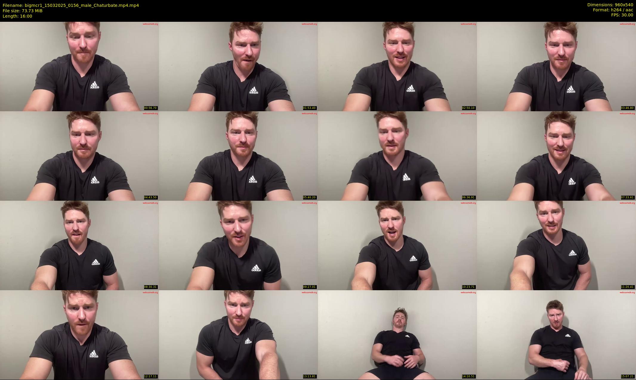 bigmcr1 — 16 minute Chaturbate male cam show recording, 480p, Mar 15, 2025