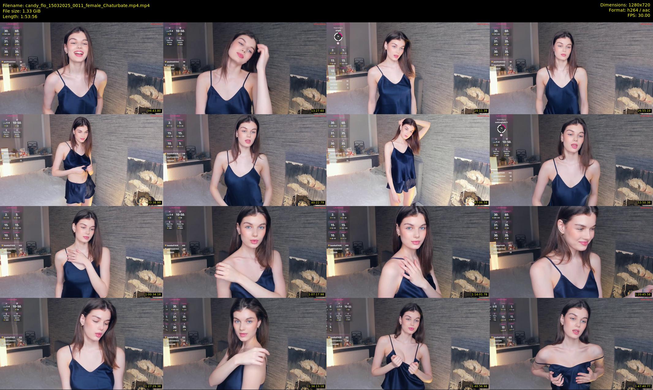 candy_flo — 114 minute Chaturbate female cam show recording, 720p, Mar 15, 2025