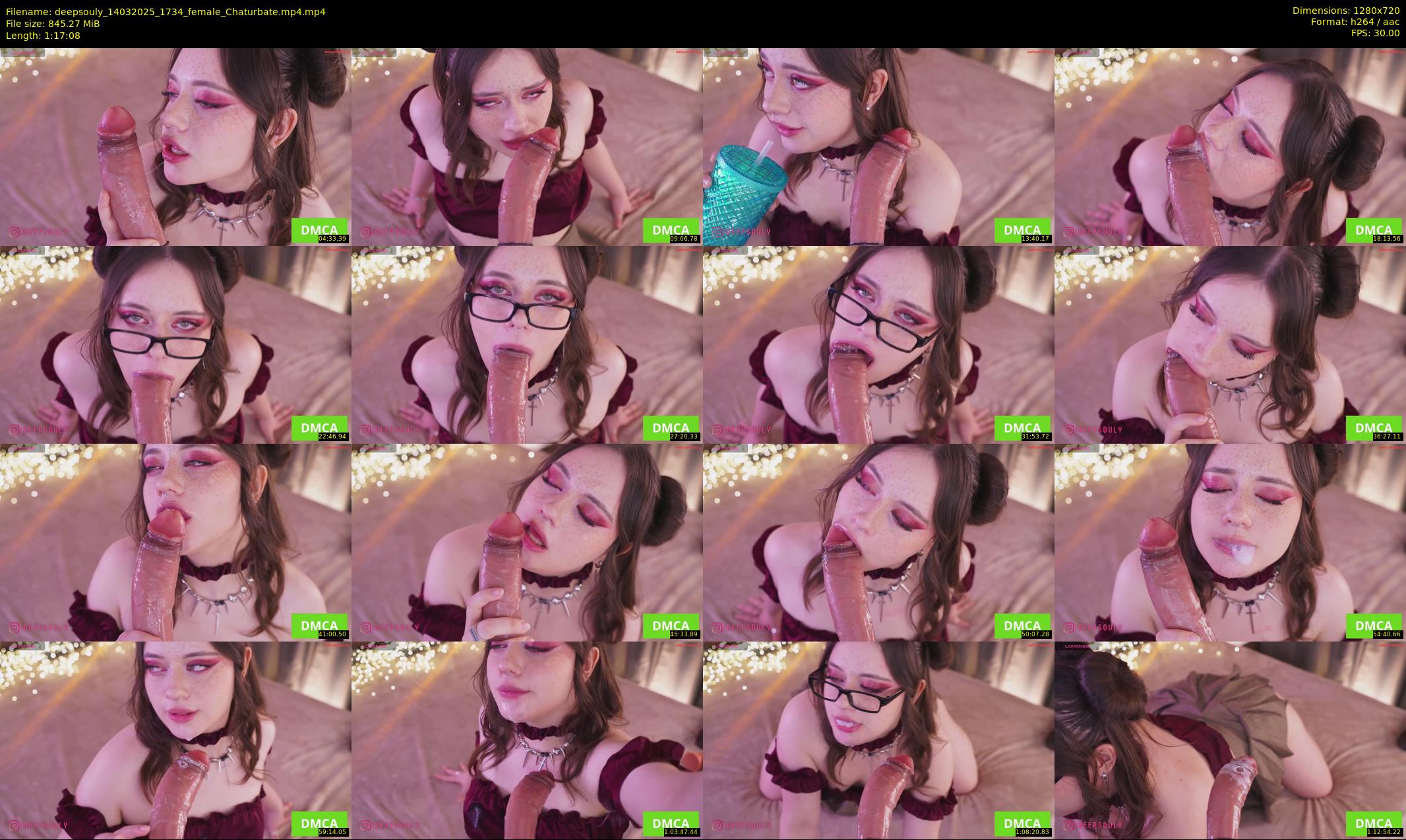 deepsouly — 78 minute Chaturbate female cam show recording, 720p, Mar 14, 2025