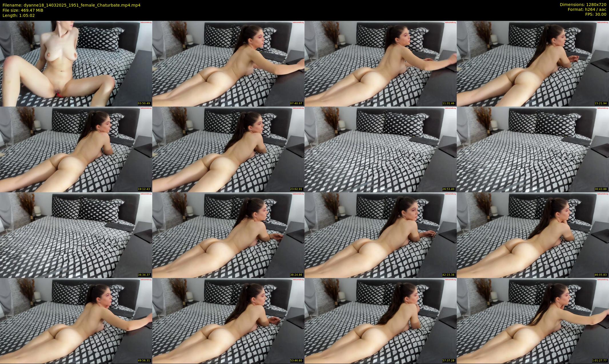 dyanne18 — 66 minute Chaturbate female cam show recording, 720p, Mar 14, 2025