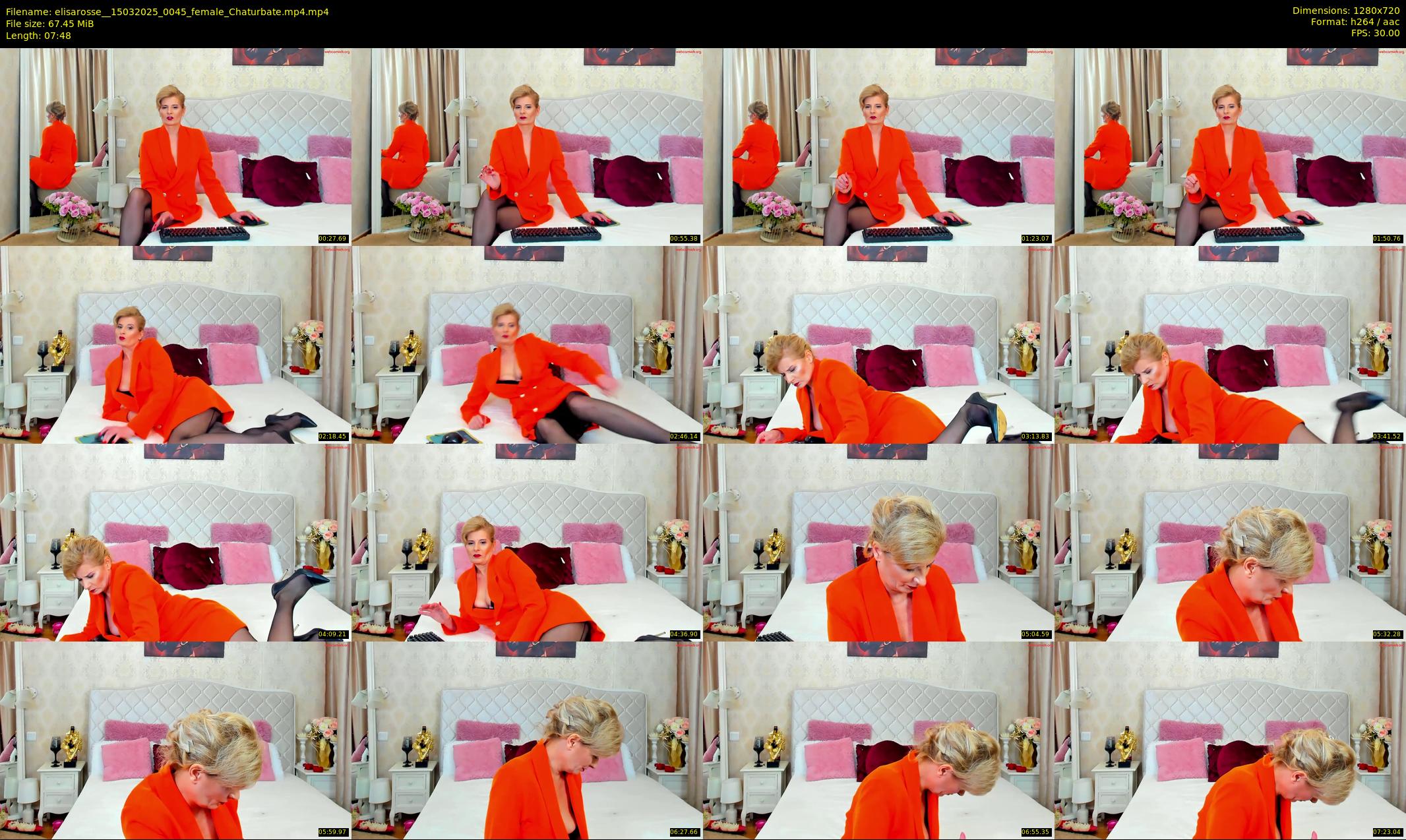 elisarosse_ — 8 minute Chaturbate female cam show recording, 720p, Mar 15, 2025