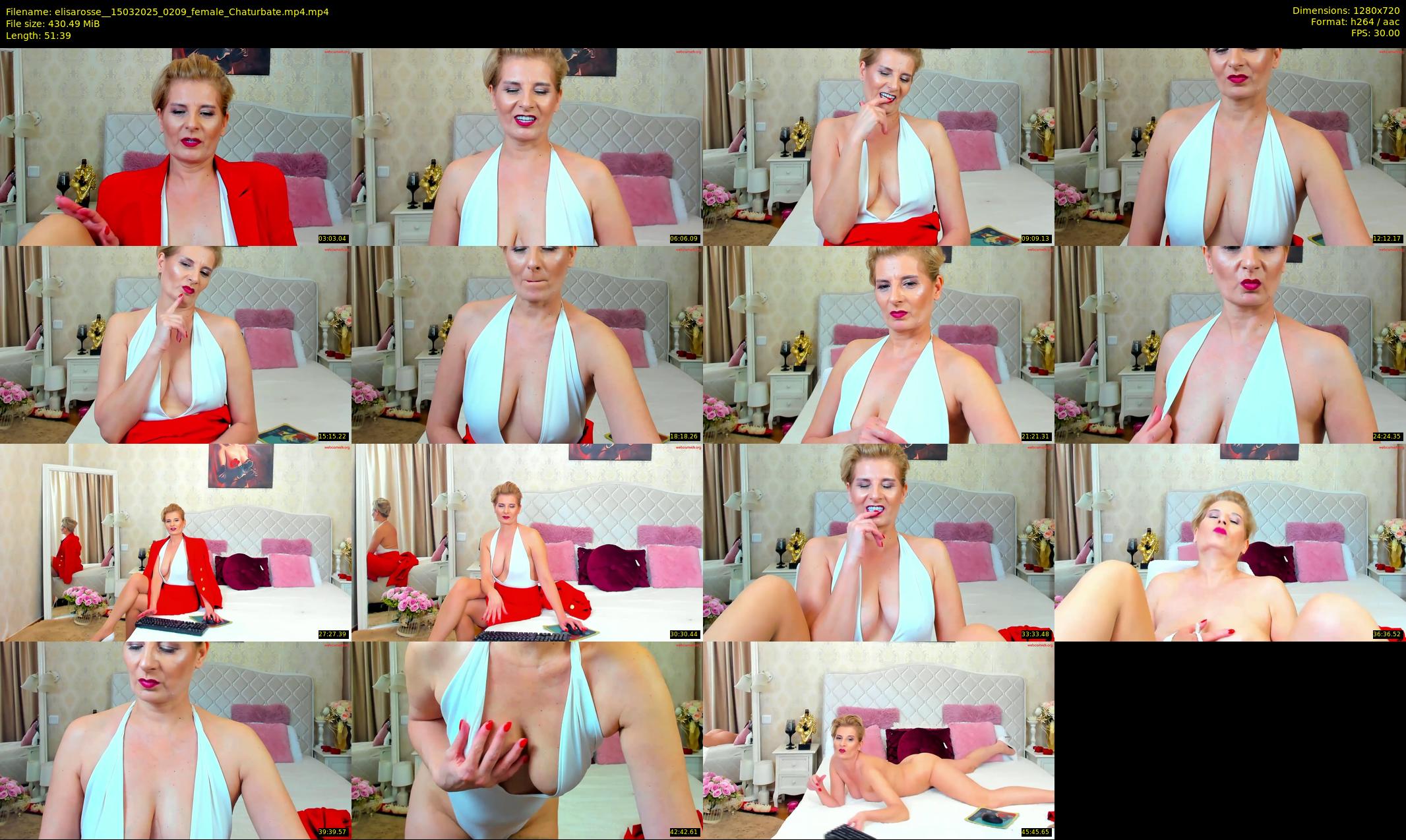 elisarosse_ — 52 minute Chaturbate female cam show recording, 720p, Mar 15, 2025