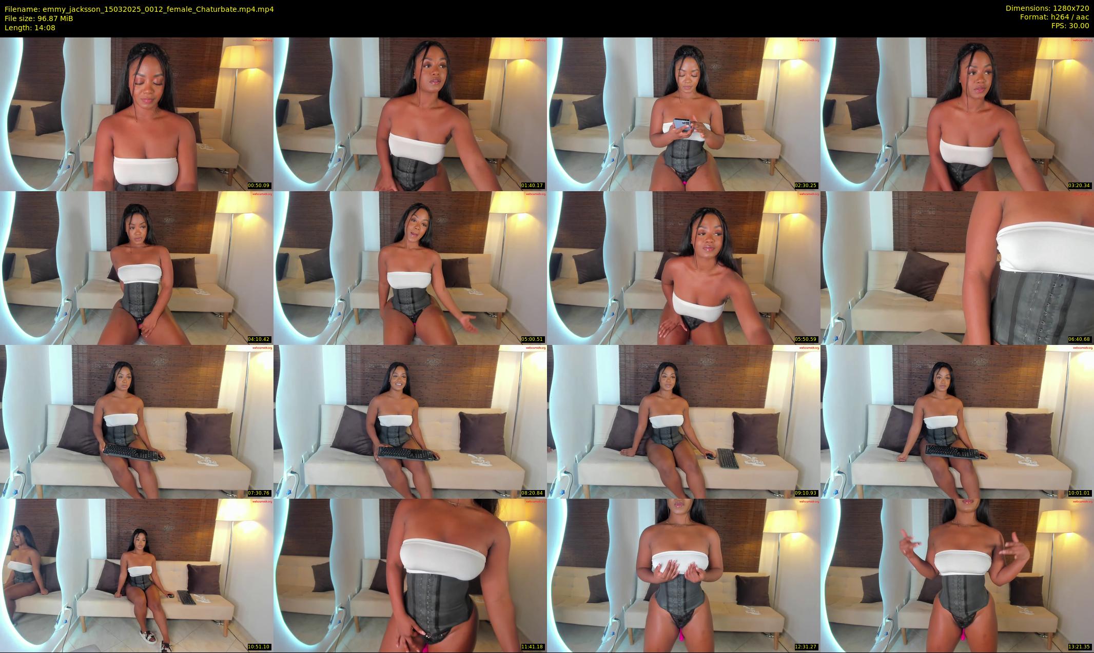 emmy_jacksson — 15 minute Chaturbate female cam show recording, 720p, Mar 15, 2025