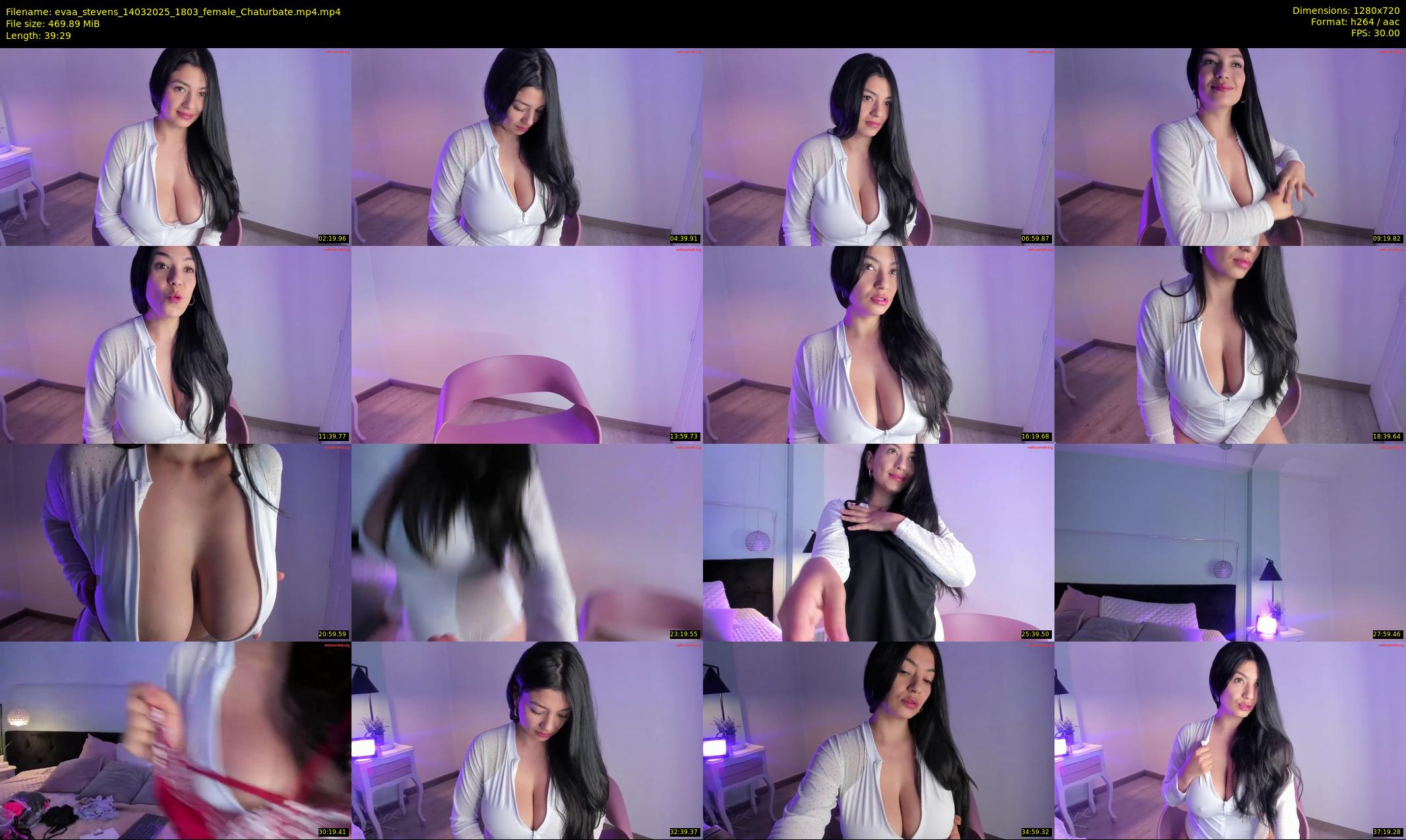 evaa_stevens — 40 minute Chaturbate female cam show recording, 720p, Mar 14, 2025
