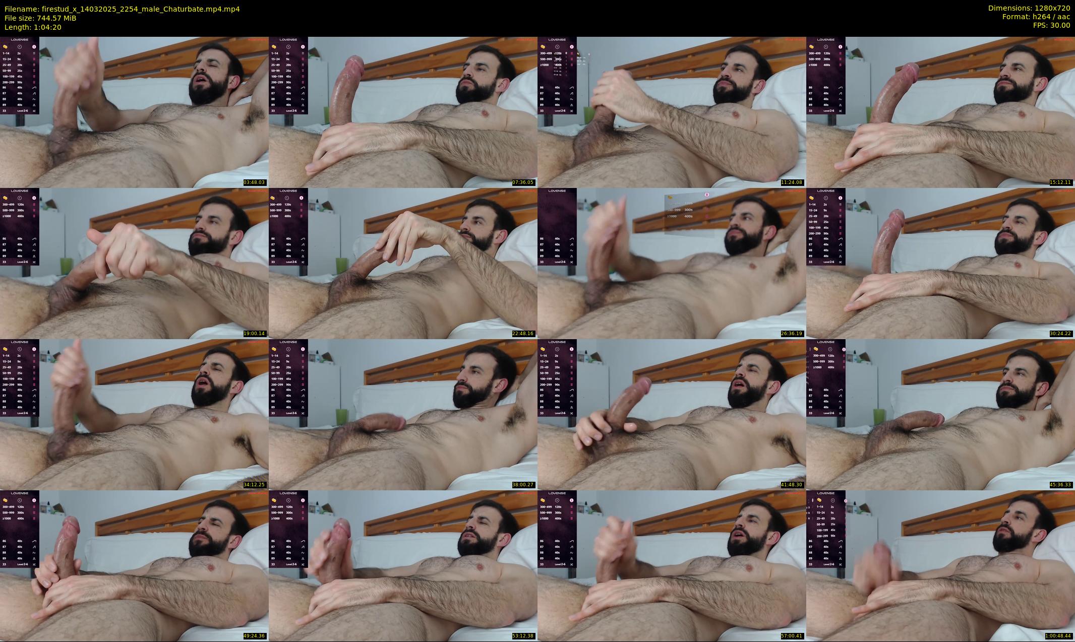 firestud_x — 65 minute Chaturbate male cam show recording, 720p, Mar 14, 2025
