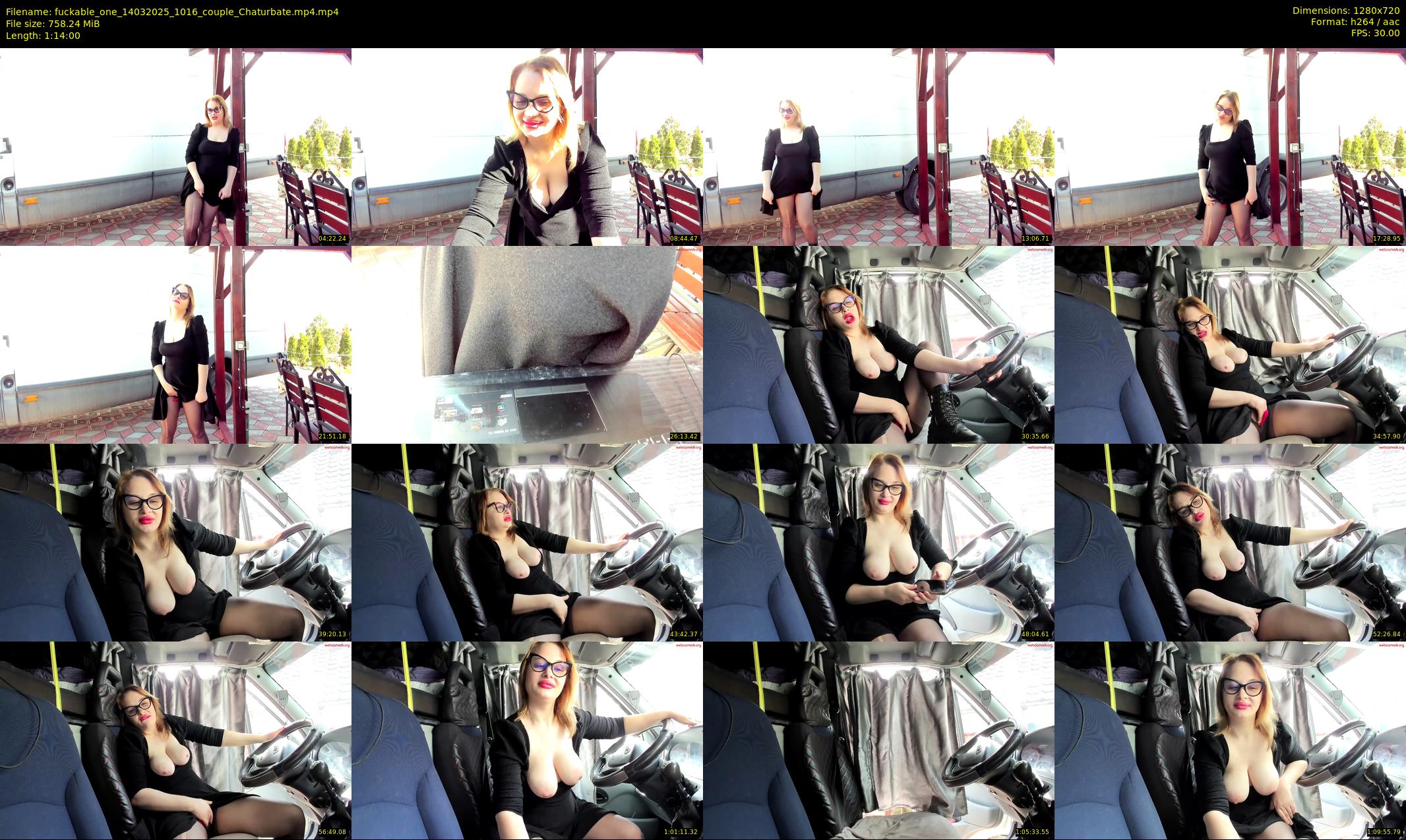 fuckable_one — 74 minute Chaturbate couple cam show recording, 720p, Mar 14, 2025