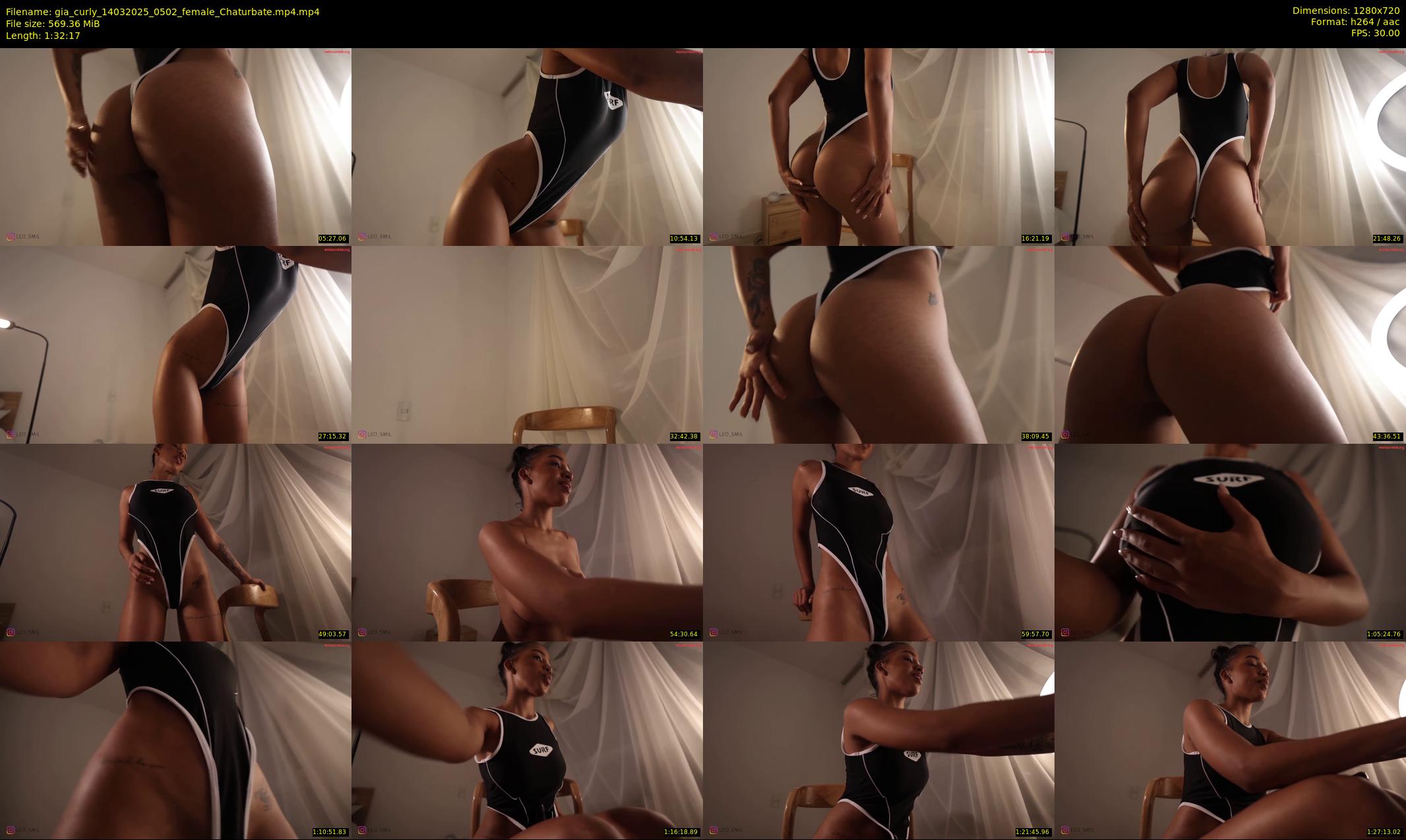 gia_curly — 93 minute Chaturbate female cam show recording, 720p, Mar 14, 2025