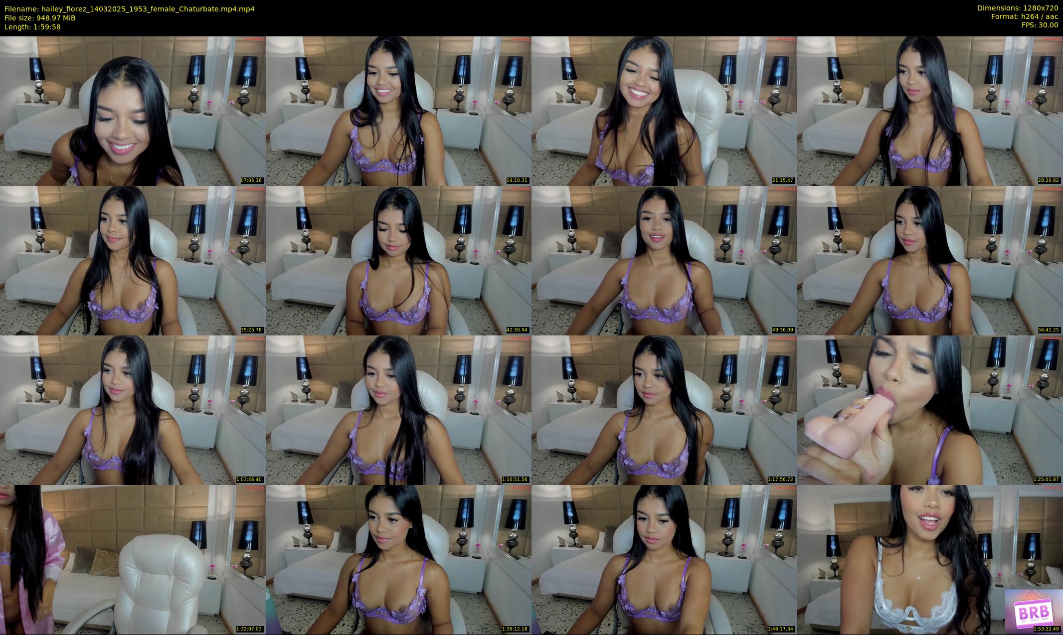 hailey_florez — 120 minute Chaturbate female cam show recording, 720p, Mar 14, 2025