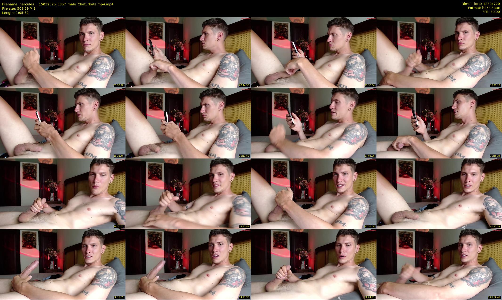 hercules__ — 66 minute Chaturbate male cam show recording, 720p, Mar 15, 2025