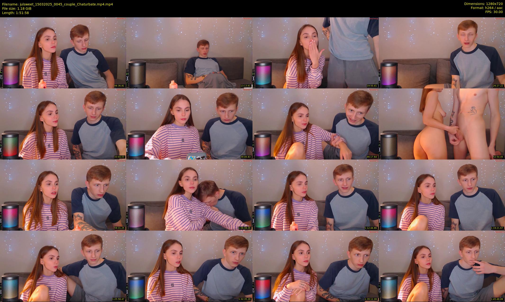julsweet — 112 minute Chaturbate male cam show recording, 720p, Mar 15, 2025