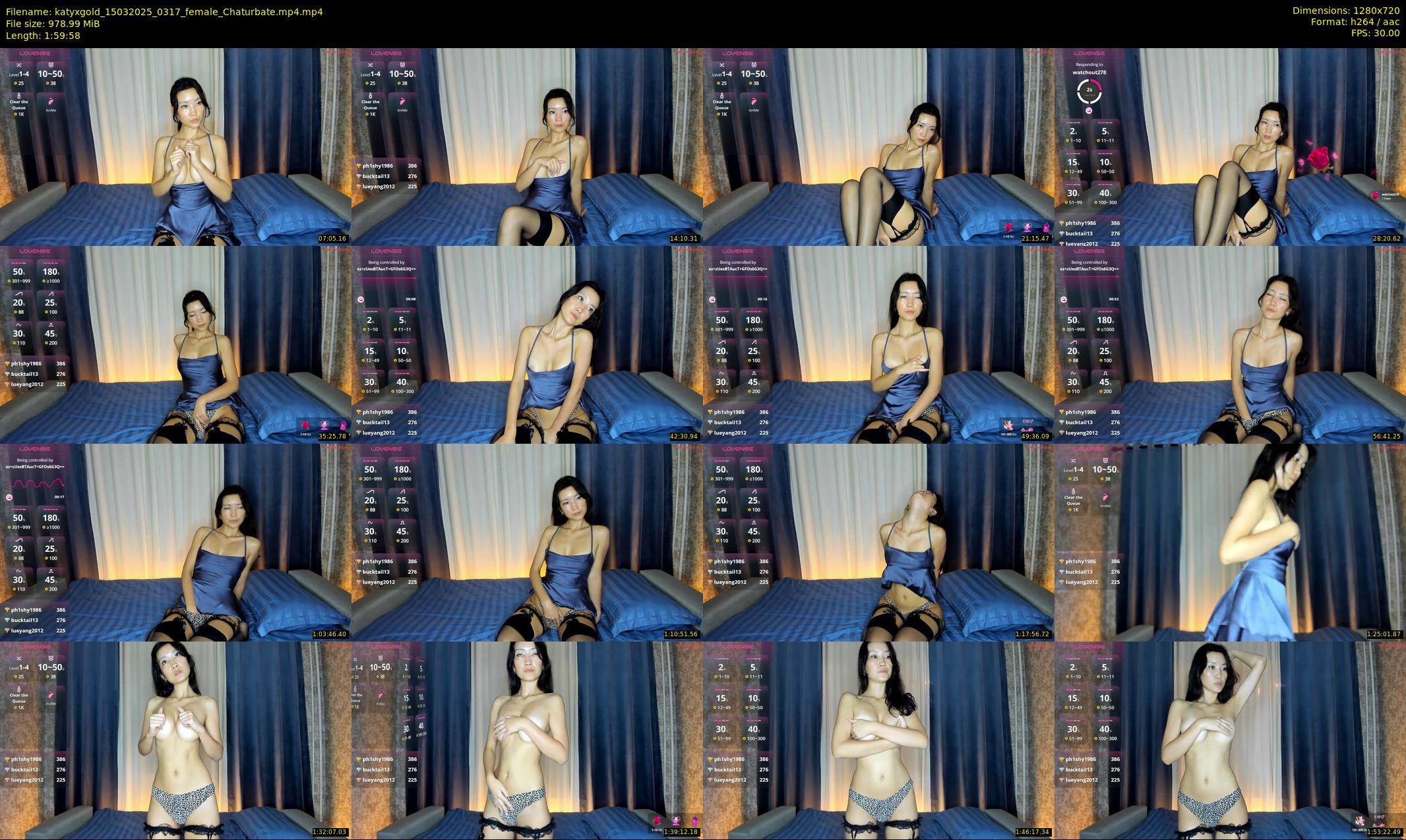 katyxgold — 120 minute Chaturbate female cam show recording, 720p, Mar 15, 2025