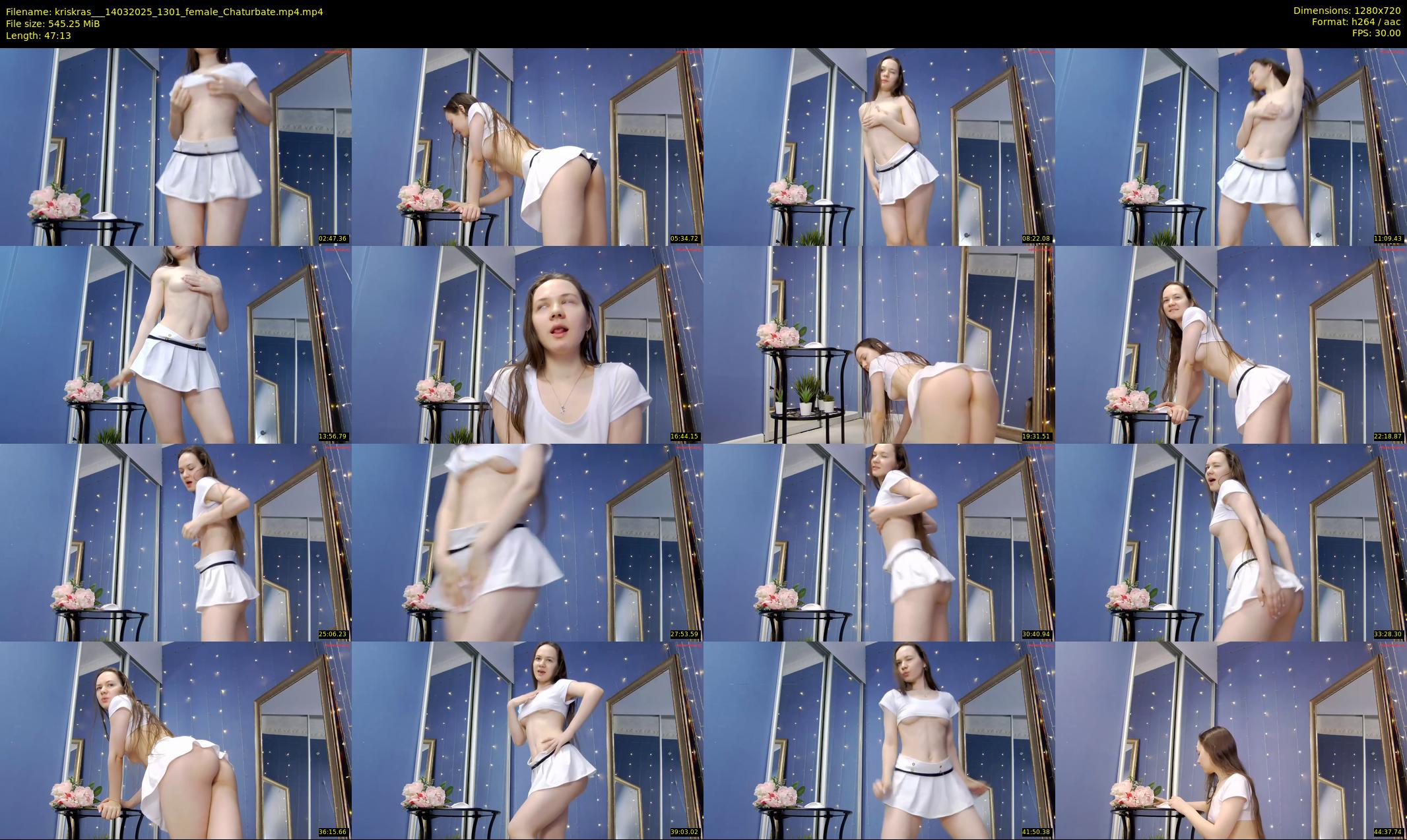kriskras__ — 48 minute Chaturbate female cam show recording, 720p, Mar 14, 2025