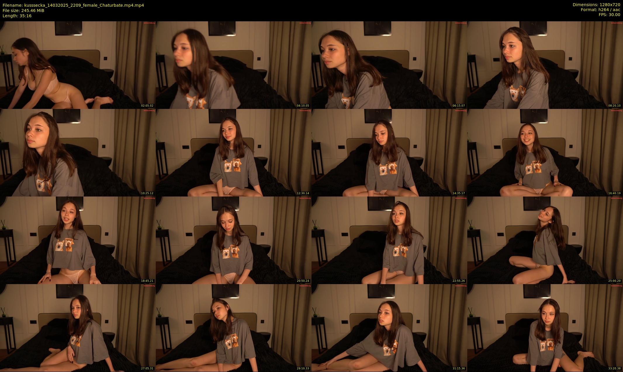kusssecka — 36 minute Chaturbate female cam show recording, 720p, Mar 14, 2025