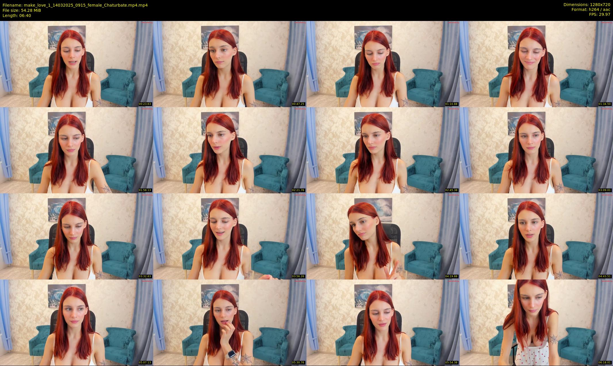 make_love_1 — 7 minute Chaturbate female cam show recording, 720p, Mar 14, 2025