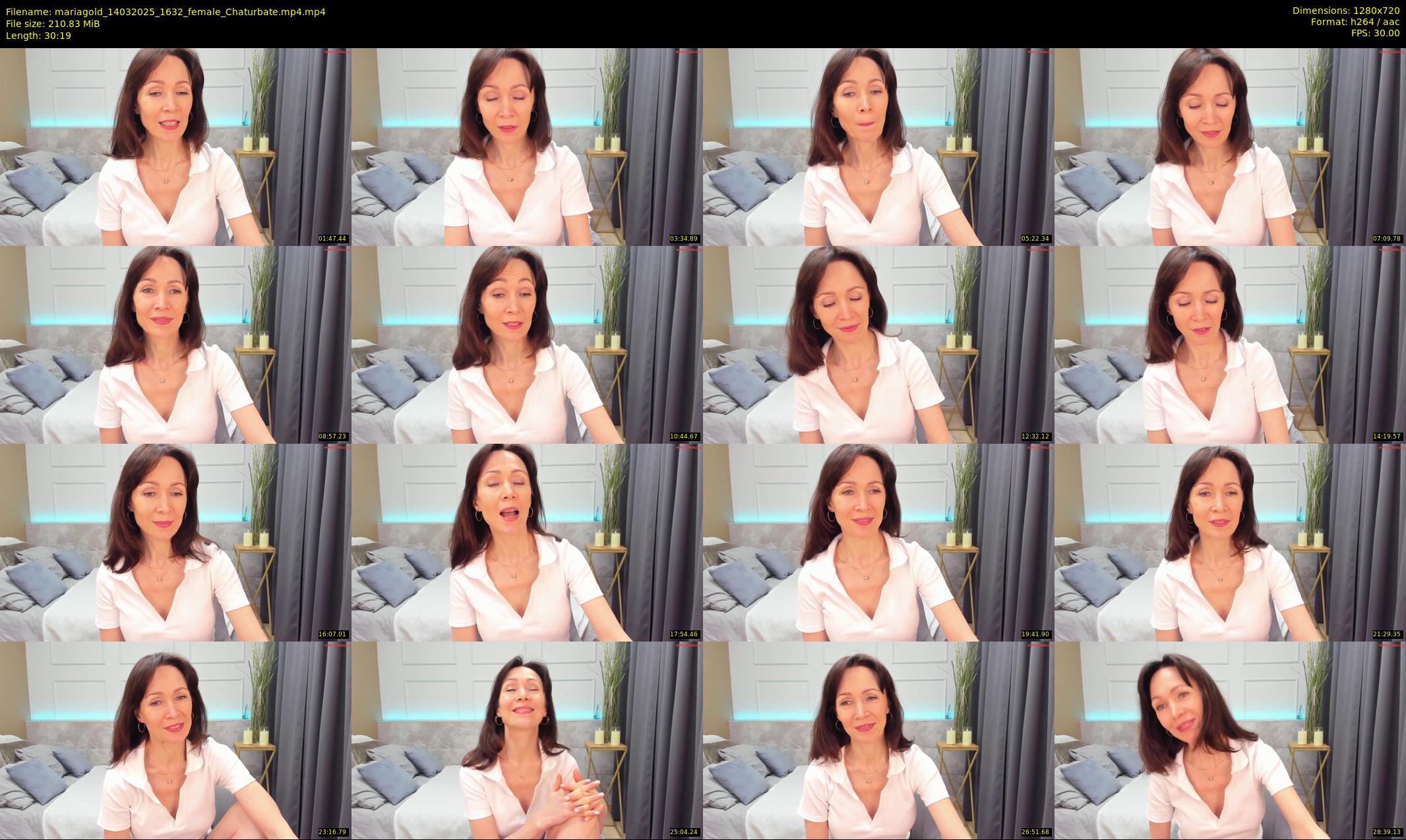 mariagold — 31 minute Chaturbate female cam show recording, 720p, Mar 14, 2025