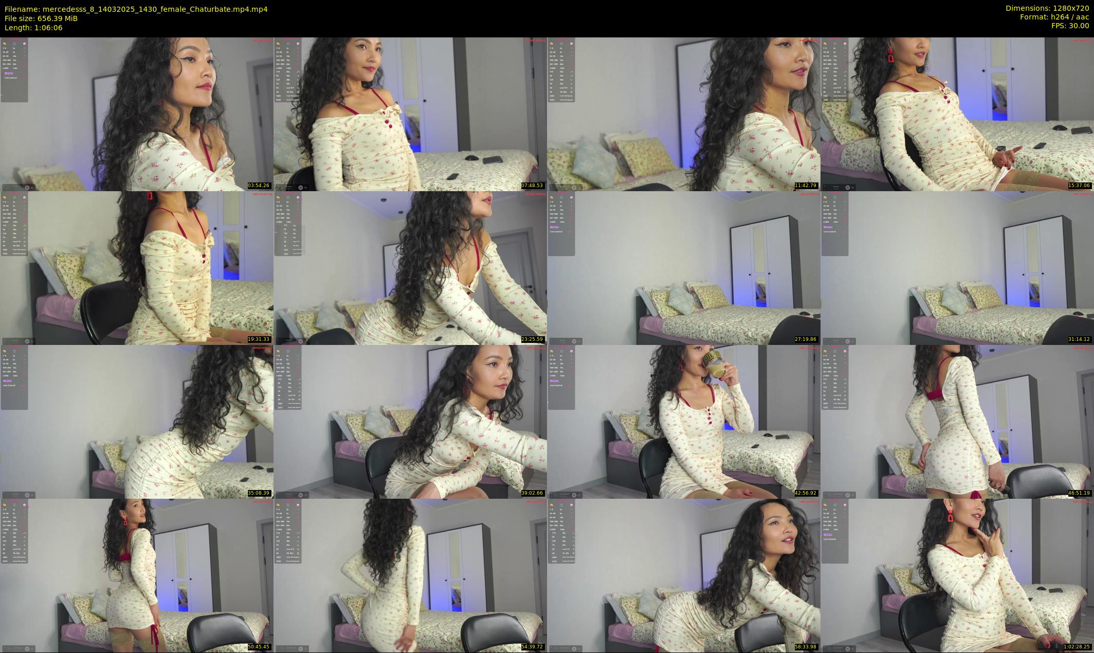 mercedesss_8 — 67 minute Chaturbate female cam show recording, 720p, Mar 14, 2025
