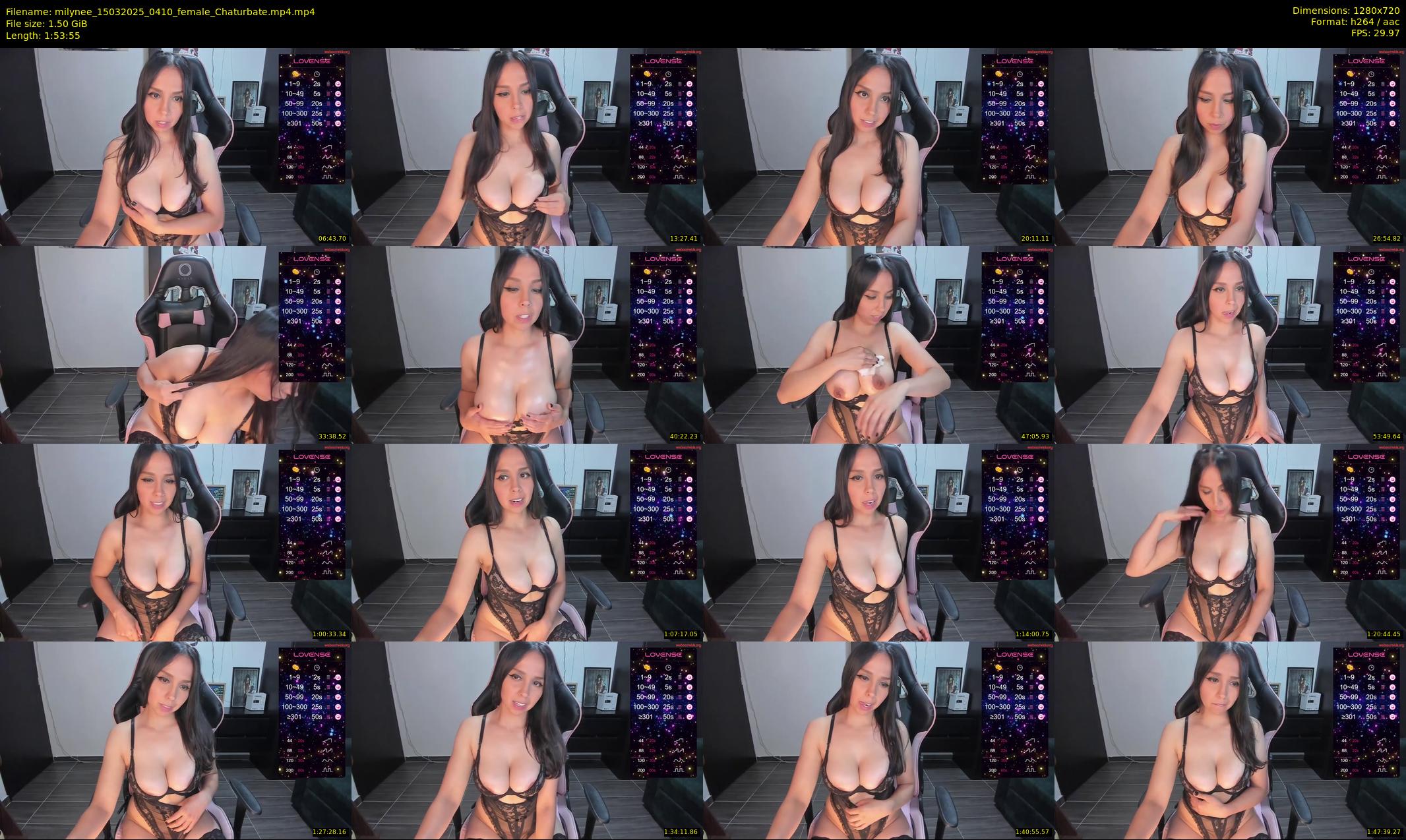 milynee — 114 minute Chaturbate female cam show recording, 720p, Mar 15, 2025