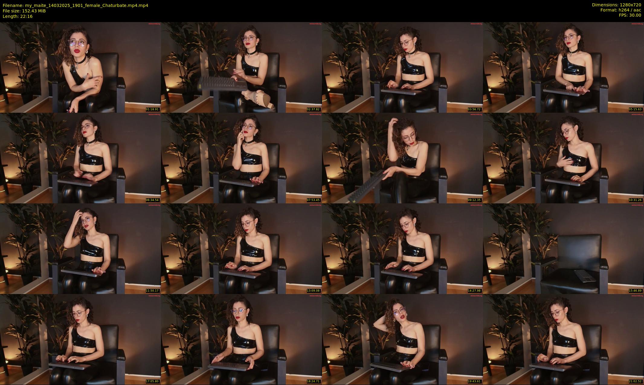 my_maite — 23 minute Chaturbate female cam show recording, 720p, Mar 14, 2025