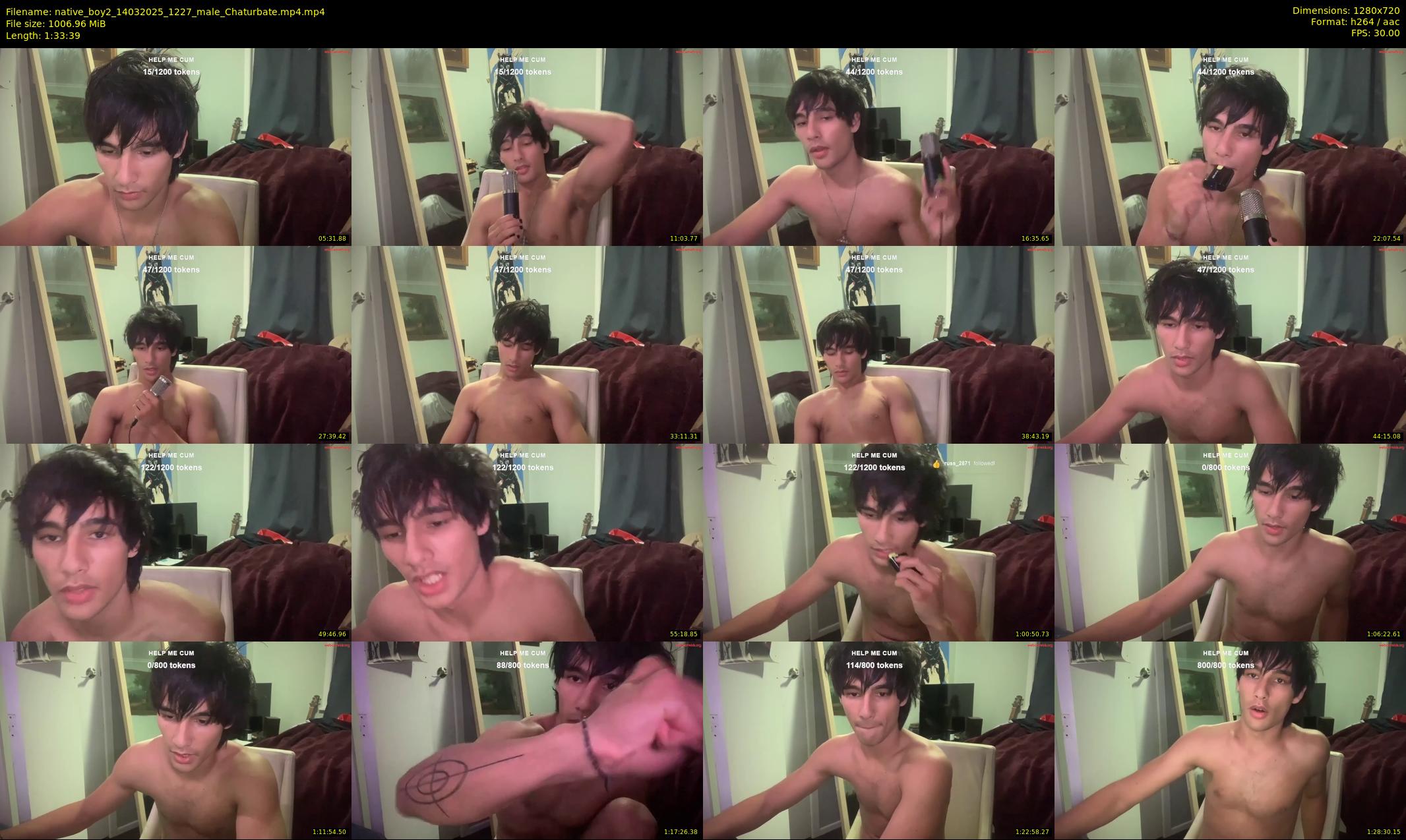 native_boy2 — 94 minute Chaturbate male cam show recording, 720p, Mar 14, 2025
