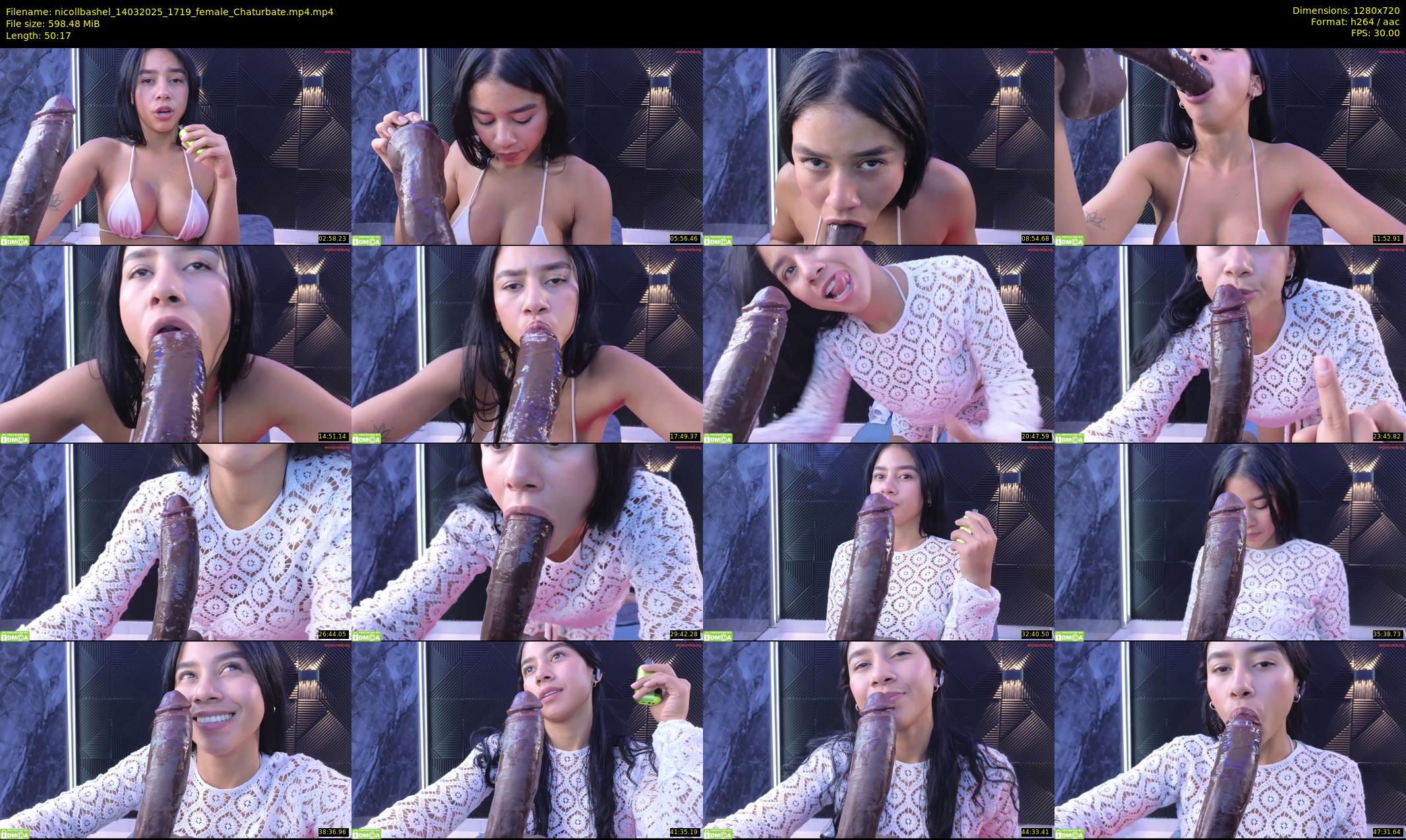 nicollbashel — 51 minute Chaturbate female cam show recording, 720p, Mar 14, 2025