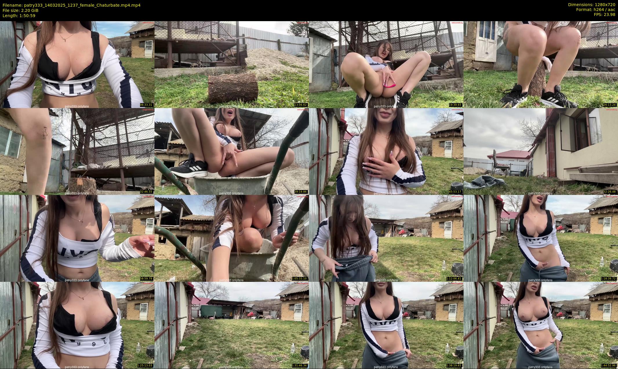 patry333 — 111 minute Chaturbate female cam show recording, 720p, Mar 14, 2025