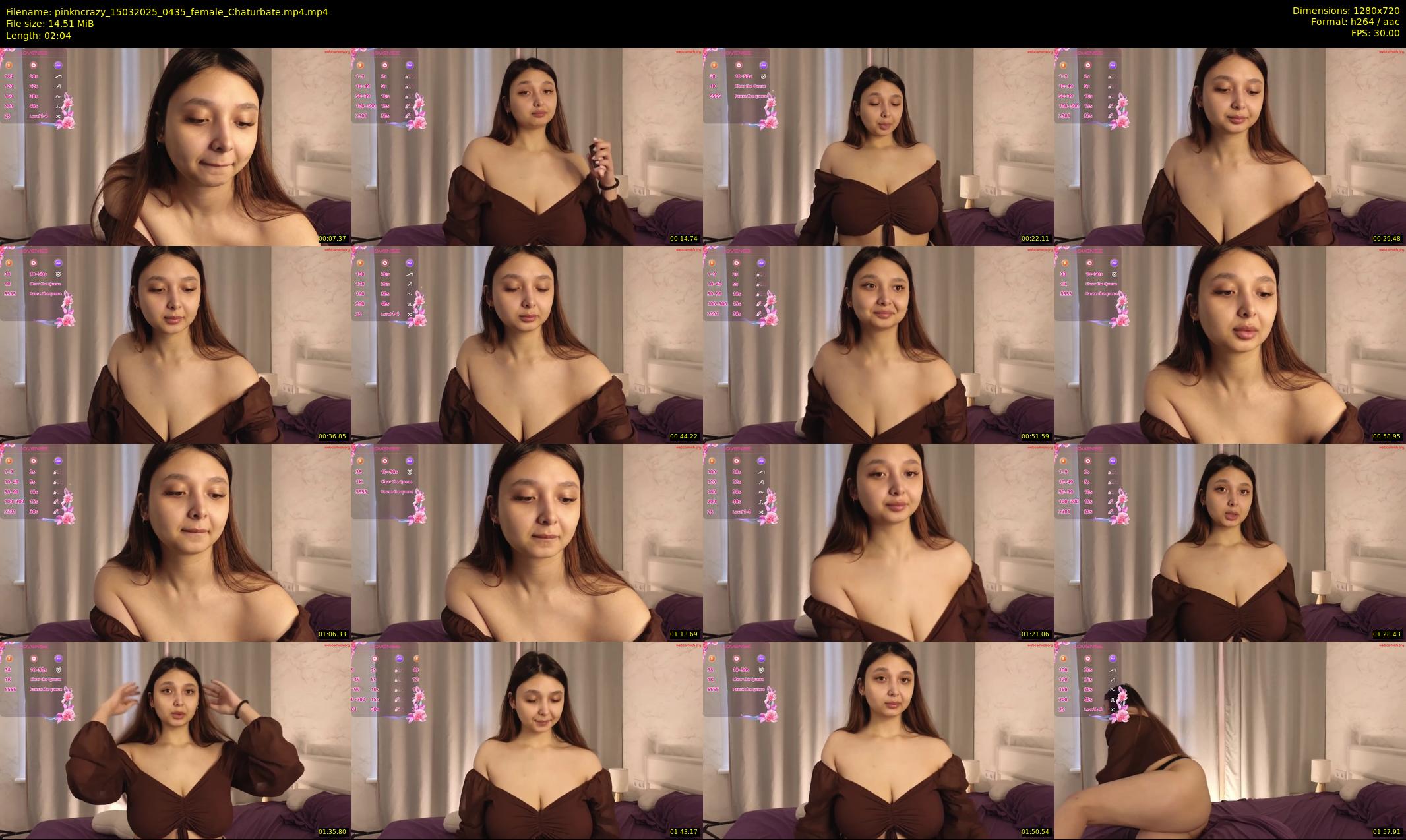 pinkncrazy — 3 minute Chaturbate female cam show recording, 720p, Mar 15, 2025