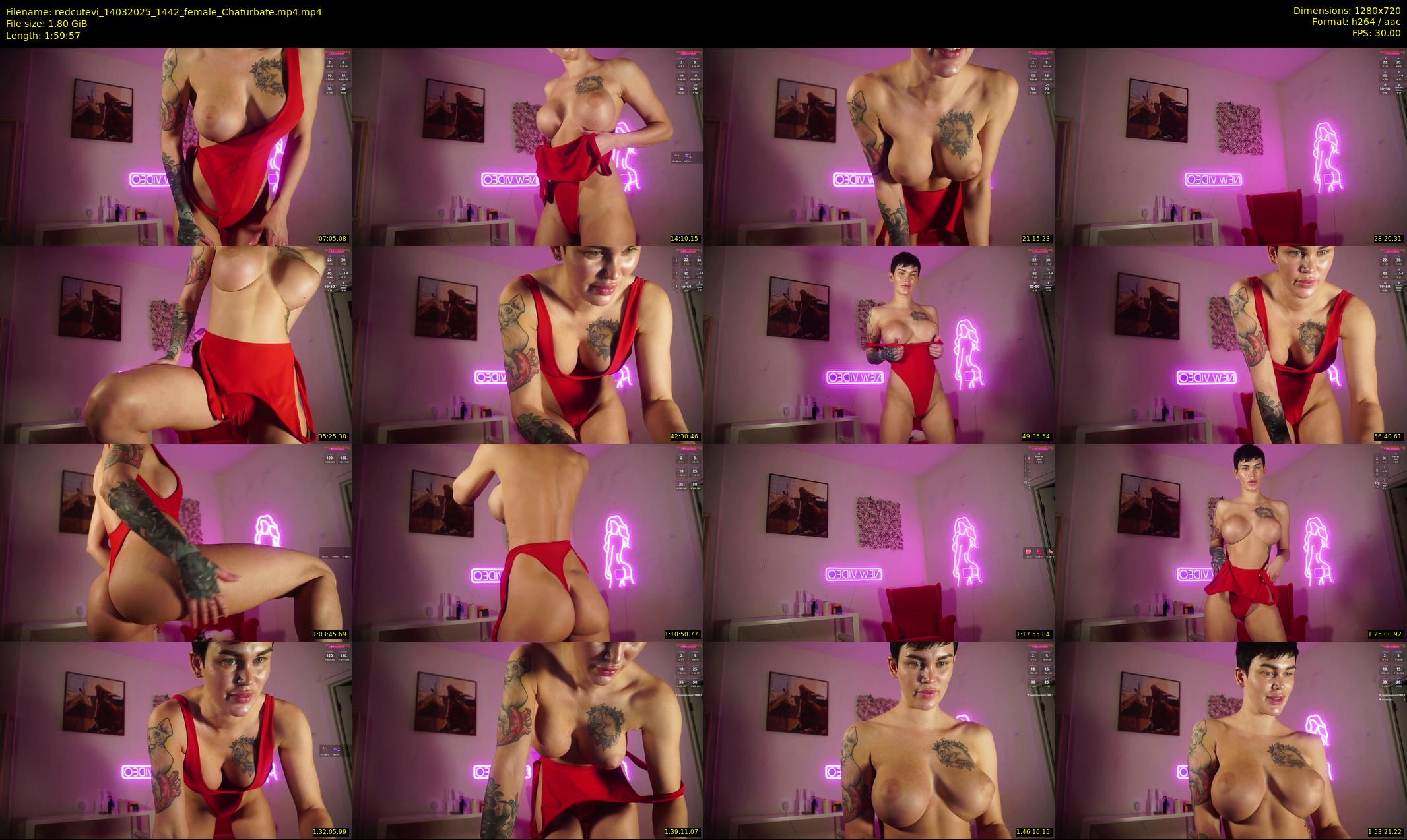 redcutevi — 120 minute Chaturbate female cam show recording, 720p, Mar 14, 2025