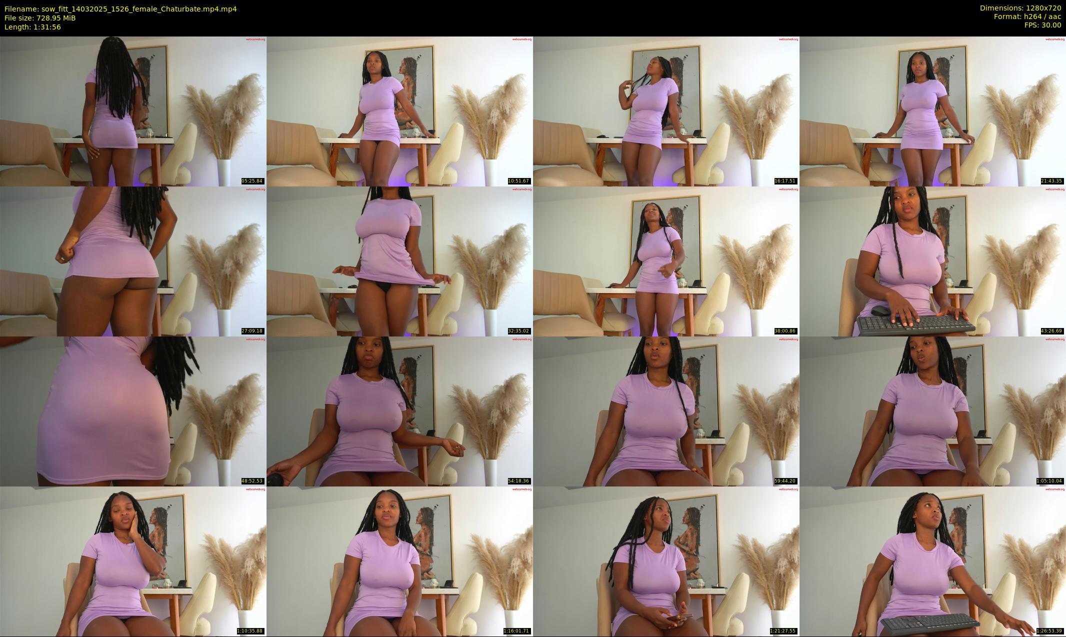 sow_fitt — 92 minute Chaturbate female cam show recording, 720p, Mar 14, 2025